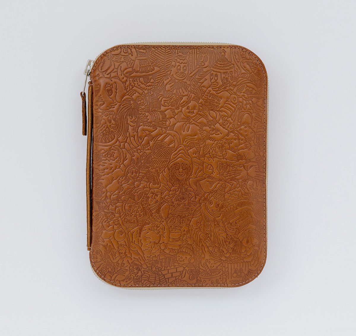 Embossed Leather Case by This is Ground and FREEGUMS - Gessato