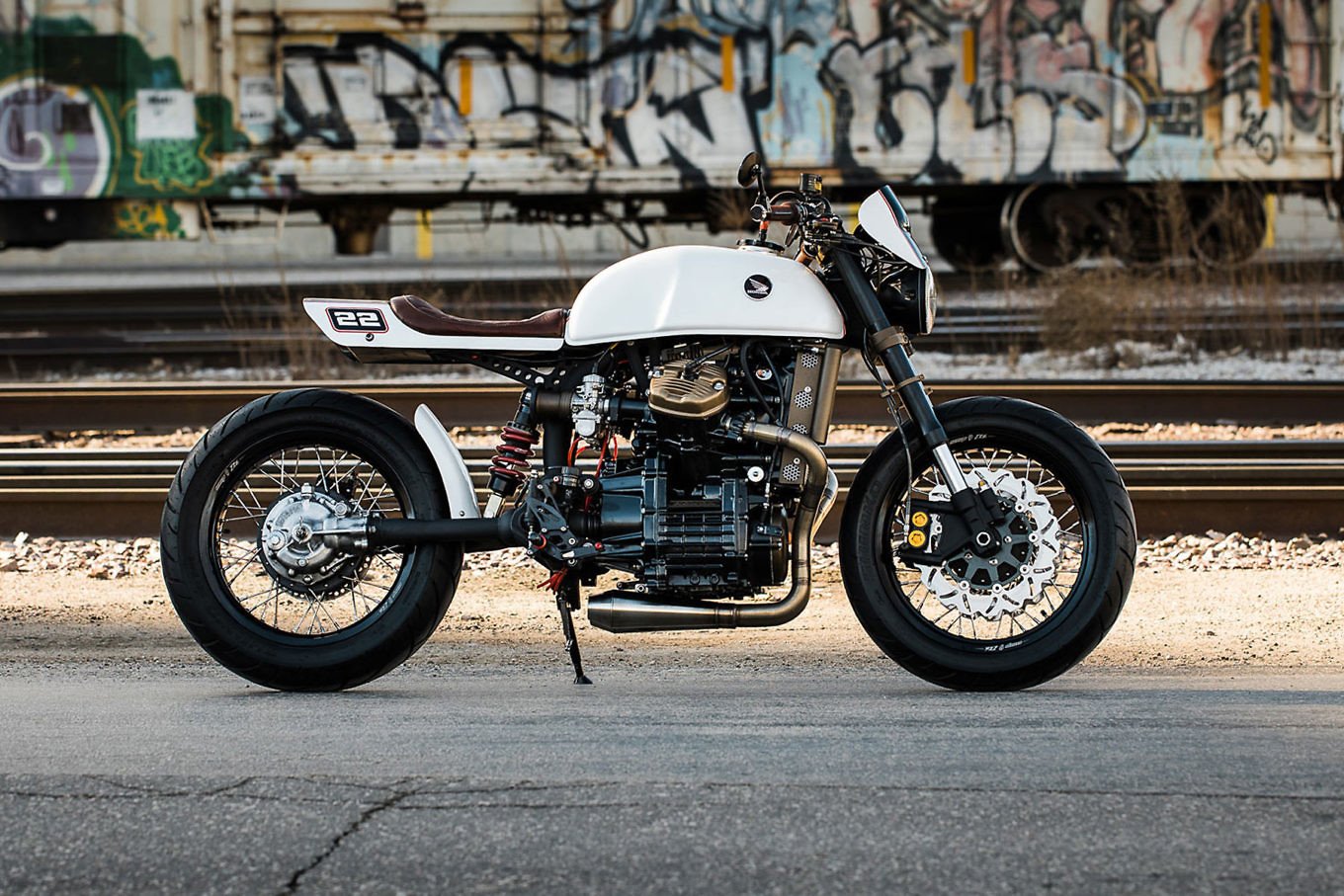 A Custom Honda CX500 Racer - Gessato