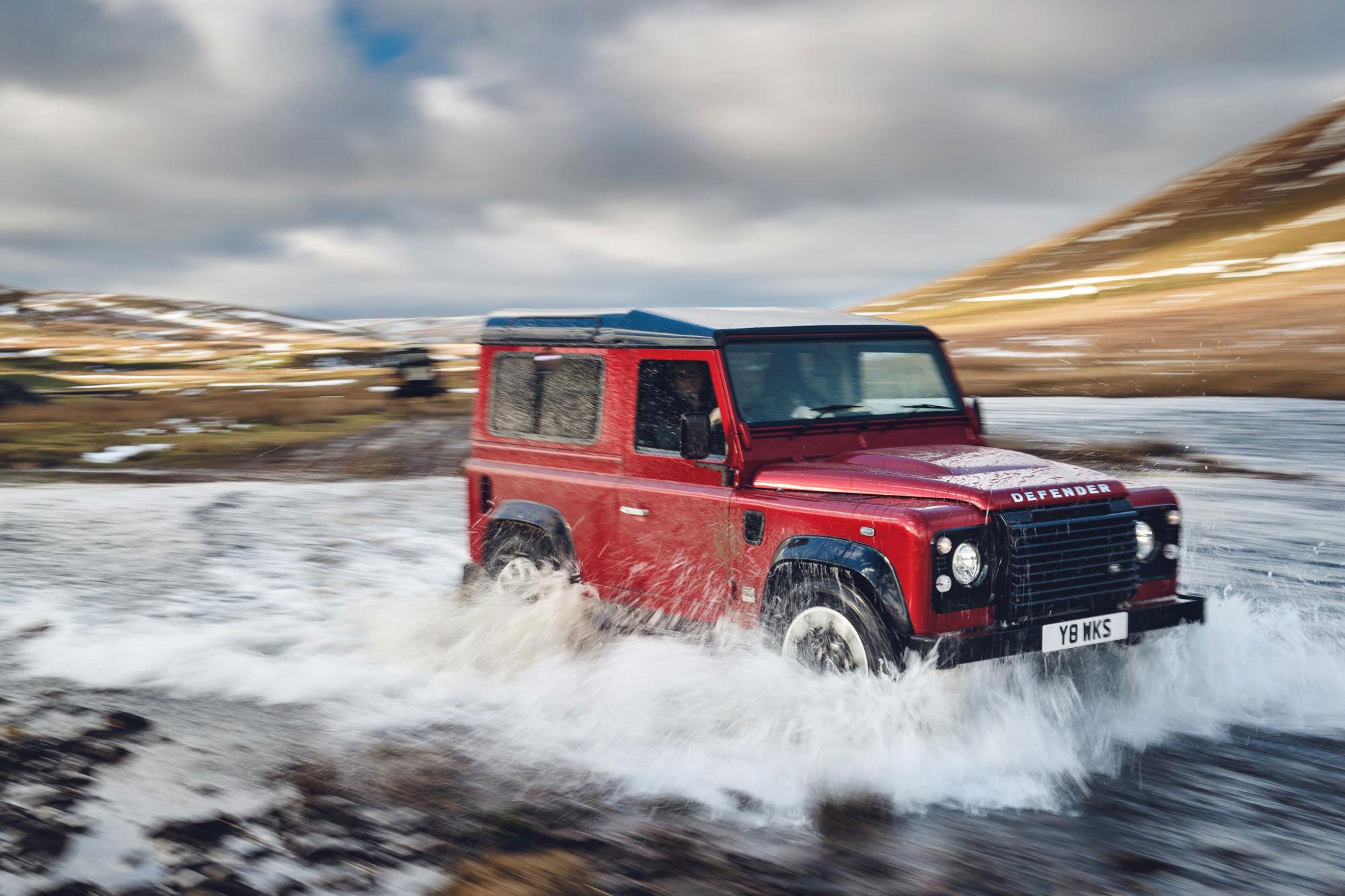 The Land Rover Defender Works V8 Edition Gessato