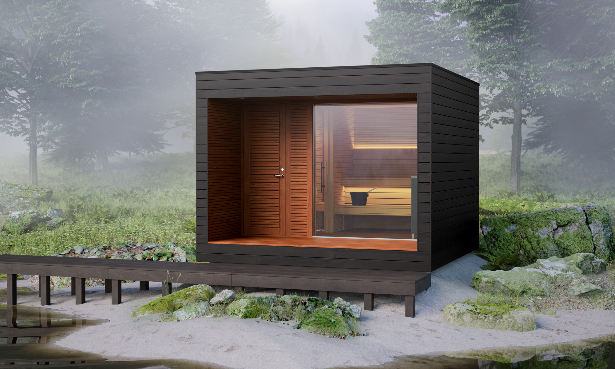 Natura outdoor sauna