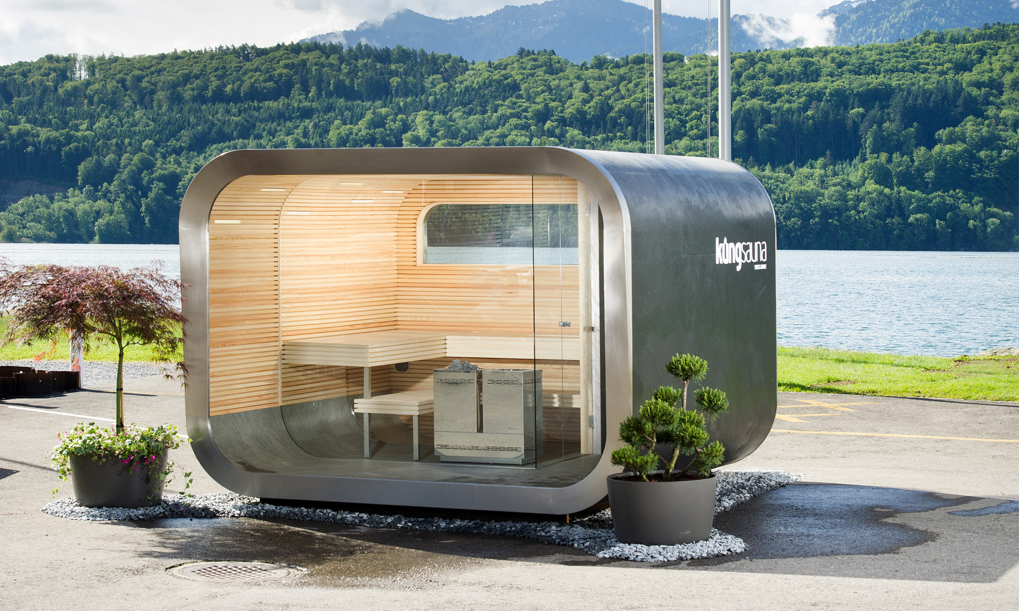Omnia outdoor sauna