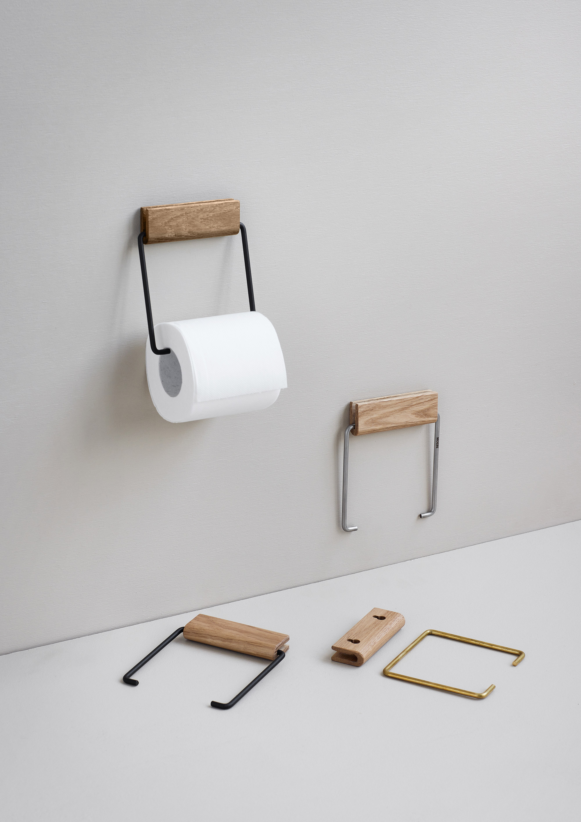 Smart and functional toilet paper holder