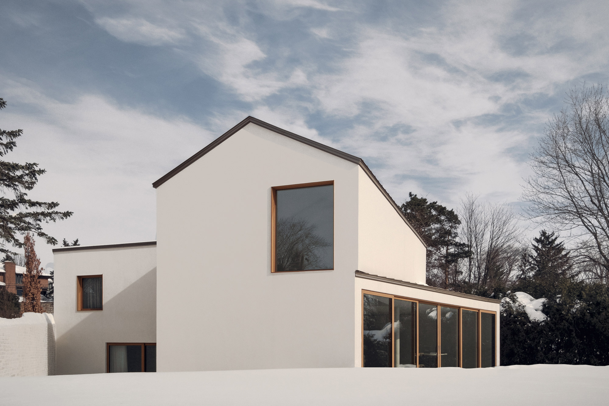 Norm House by Alain Carle Architecte, front view