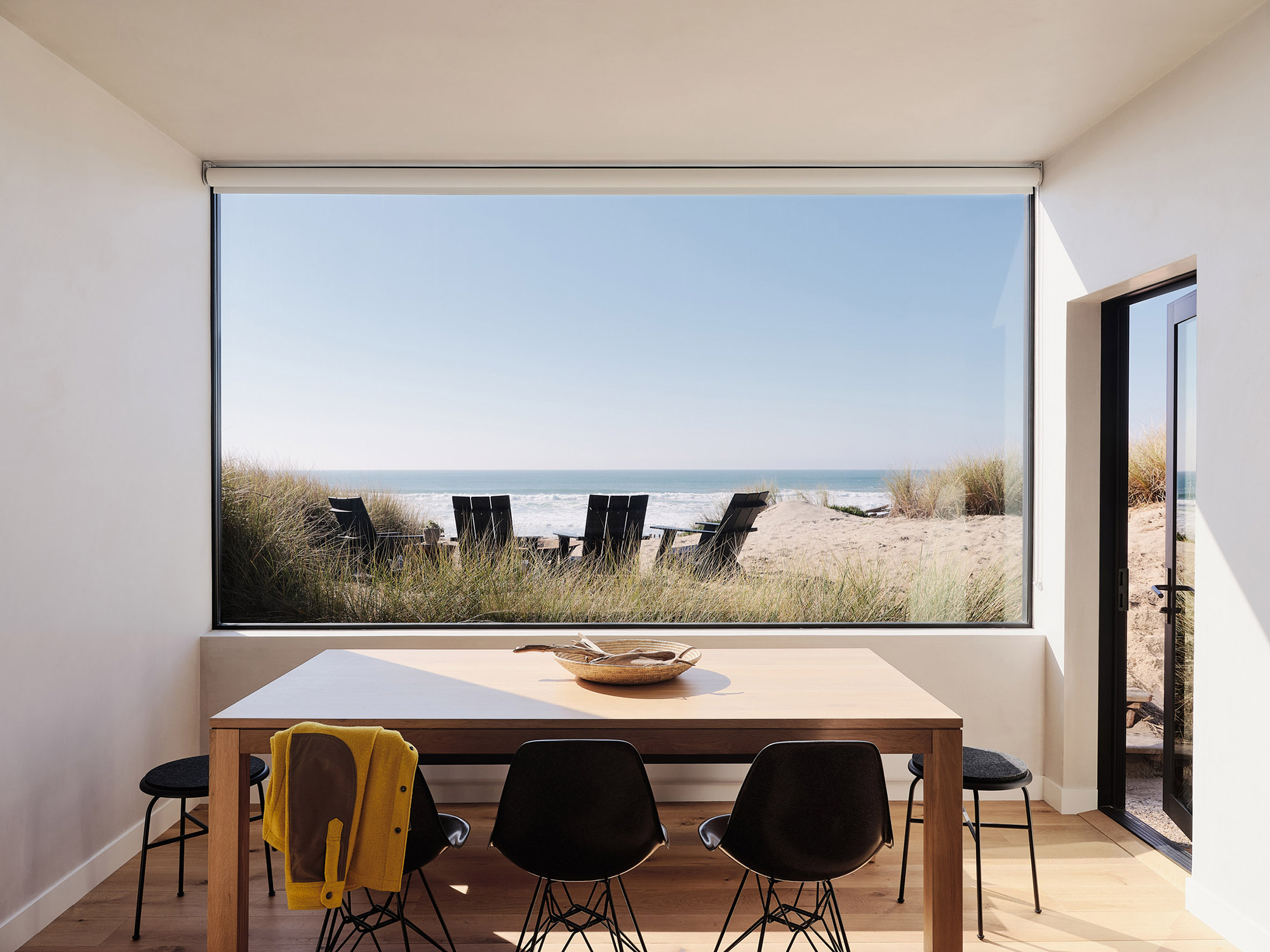 Beach house giant window