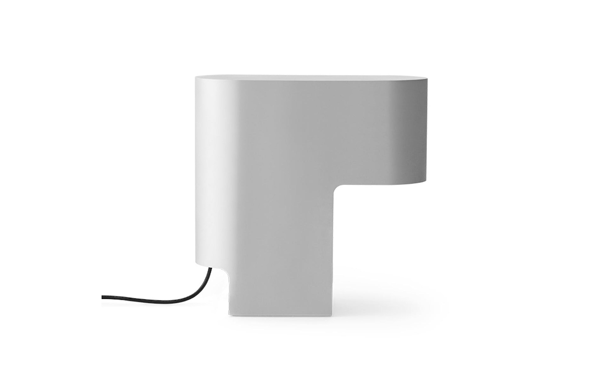 The W223 Table Lamp by John Pawson for Wästberg, aluminum side view