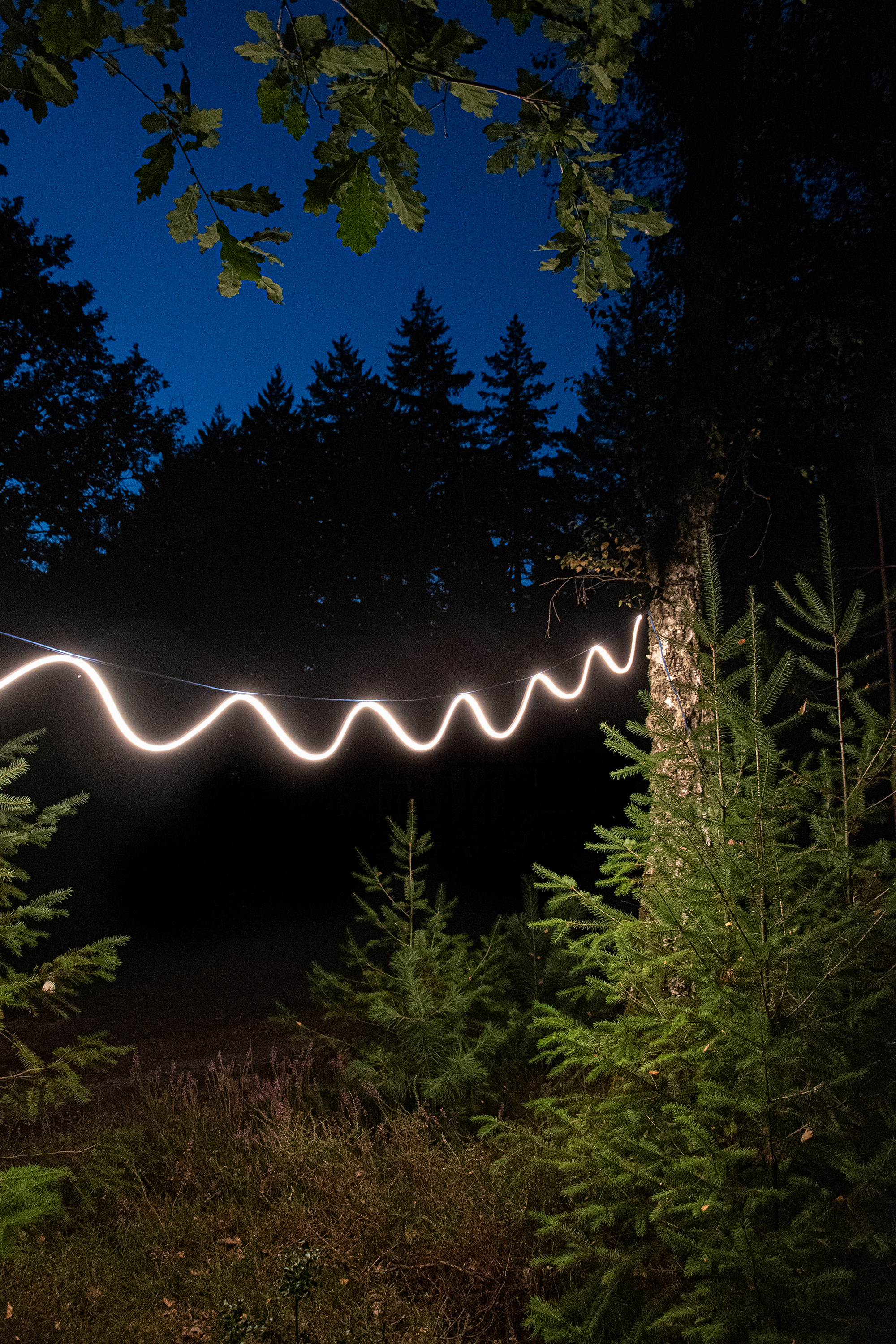 Outdoor creative lighting strip