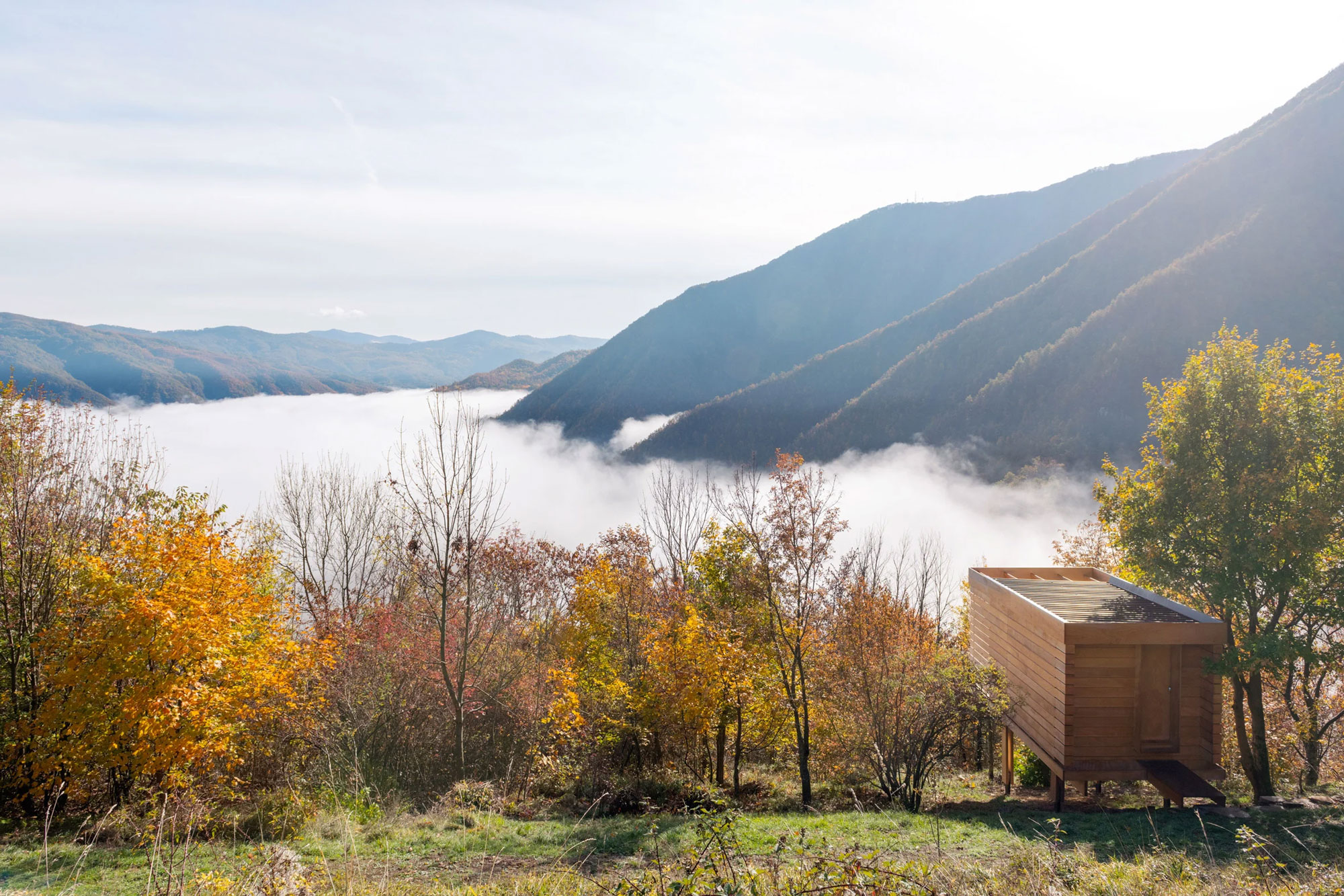 Hermitage Cabin in Italy by llabb architecture