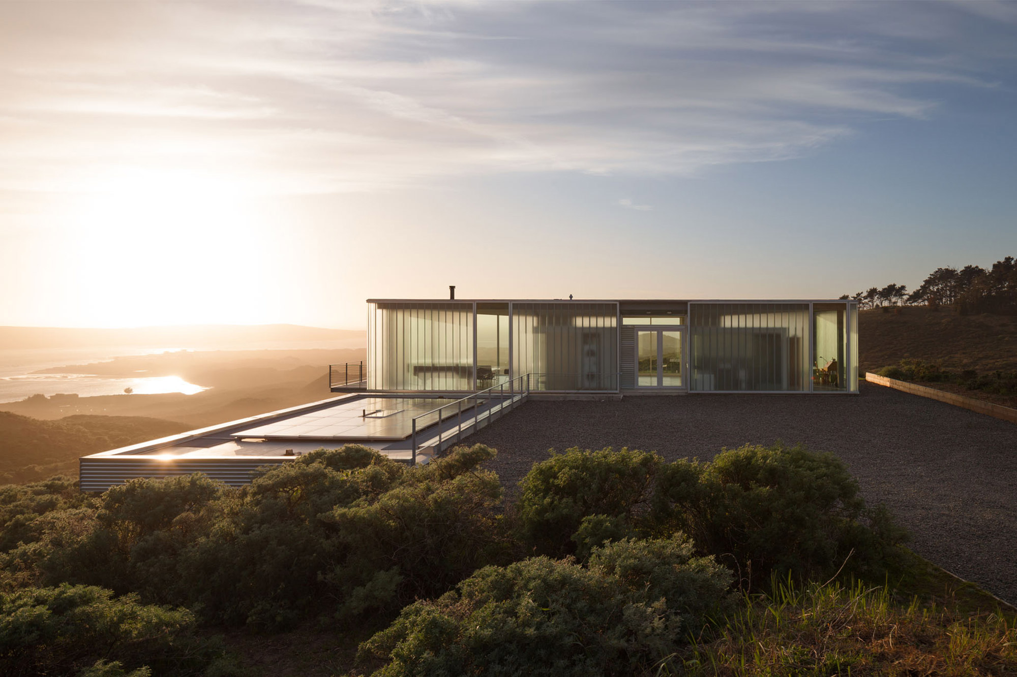 modern house glass, C-glass house