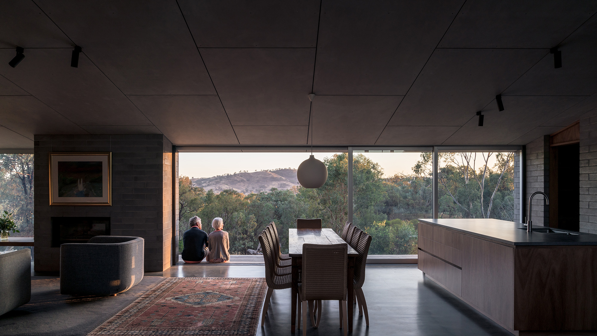 Albury House by Kerstin Thompson architects, dining room