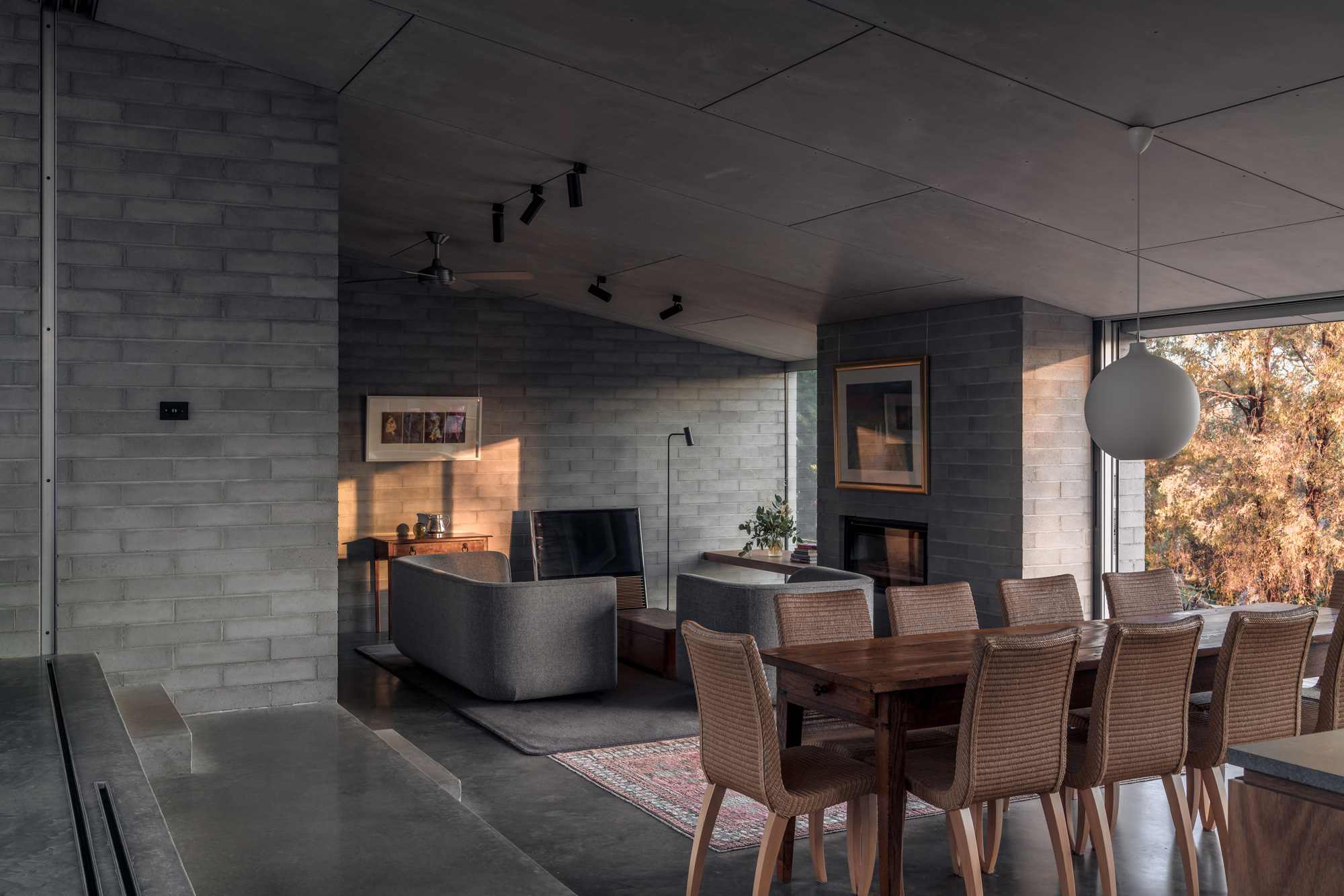 Albury House by Kerstin Thompson architects, dining room