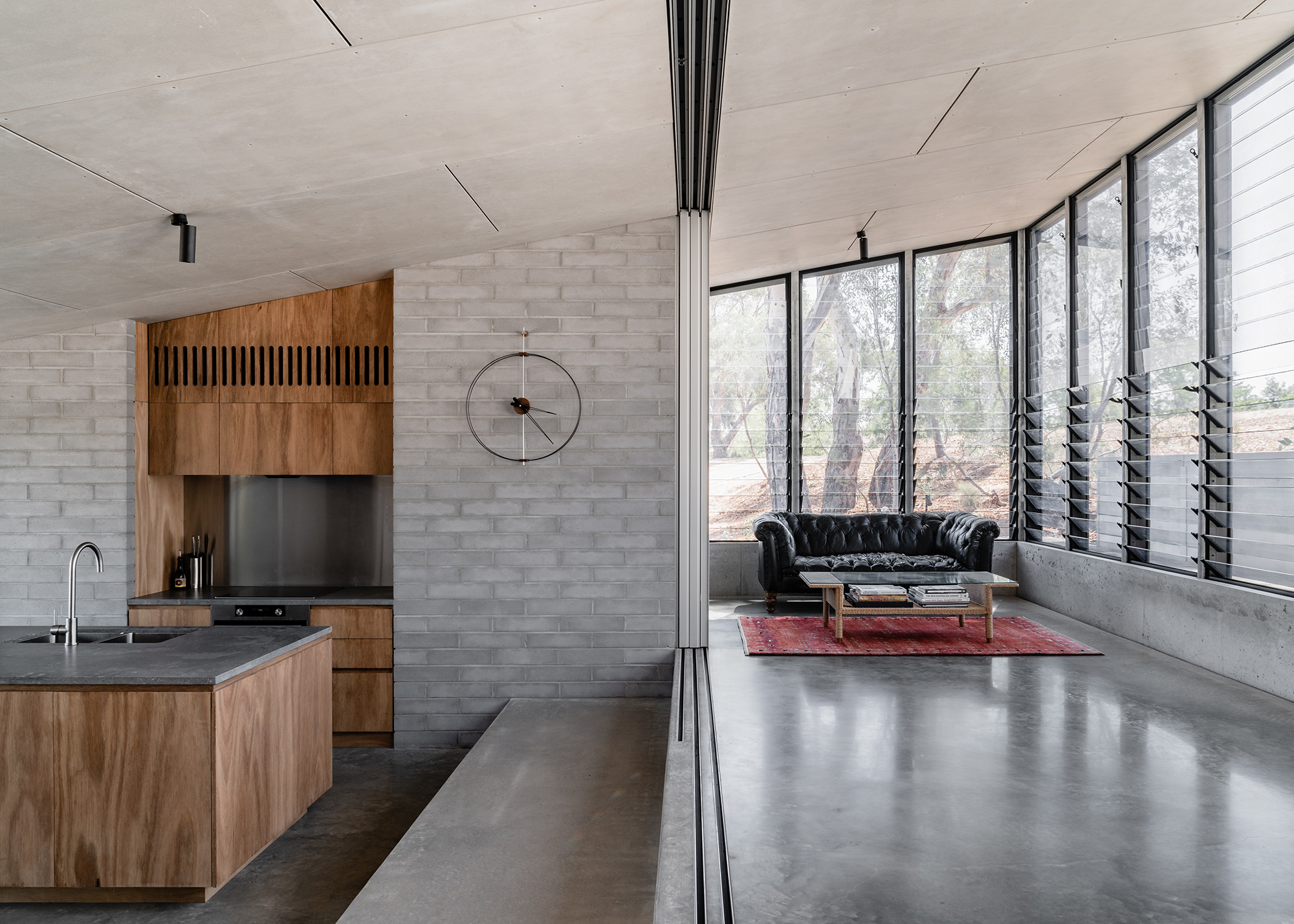 Albury House by Kerstin Thompson architects, living room