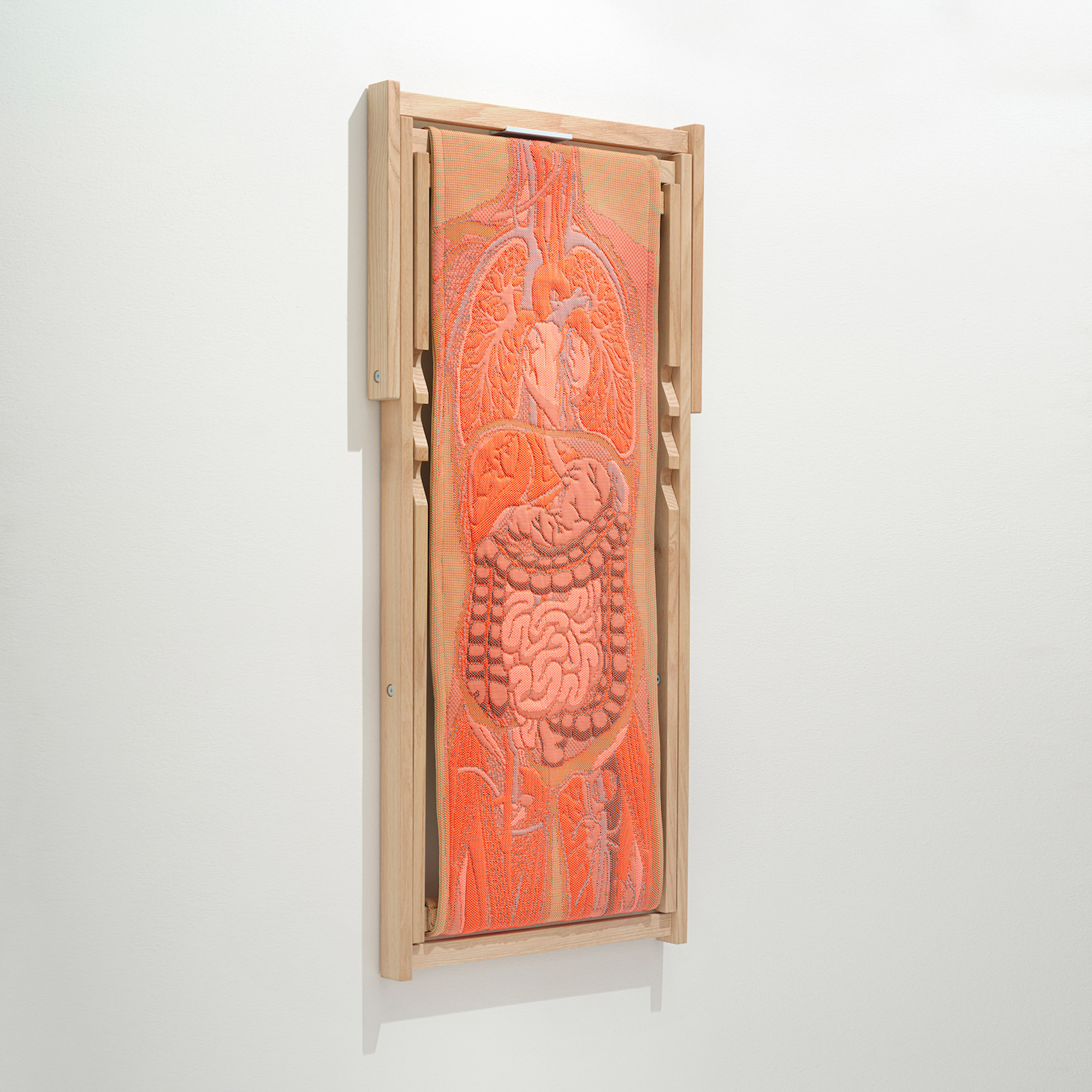 Unique deck chair folding