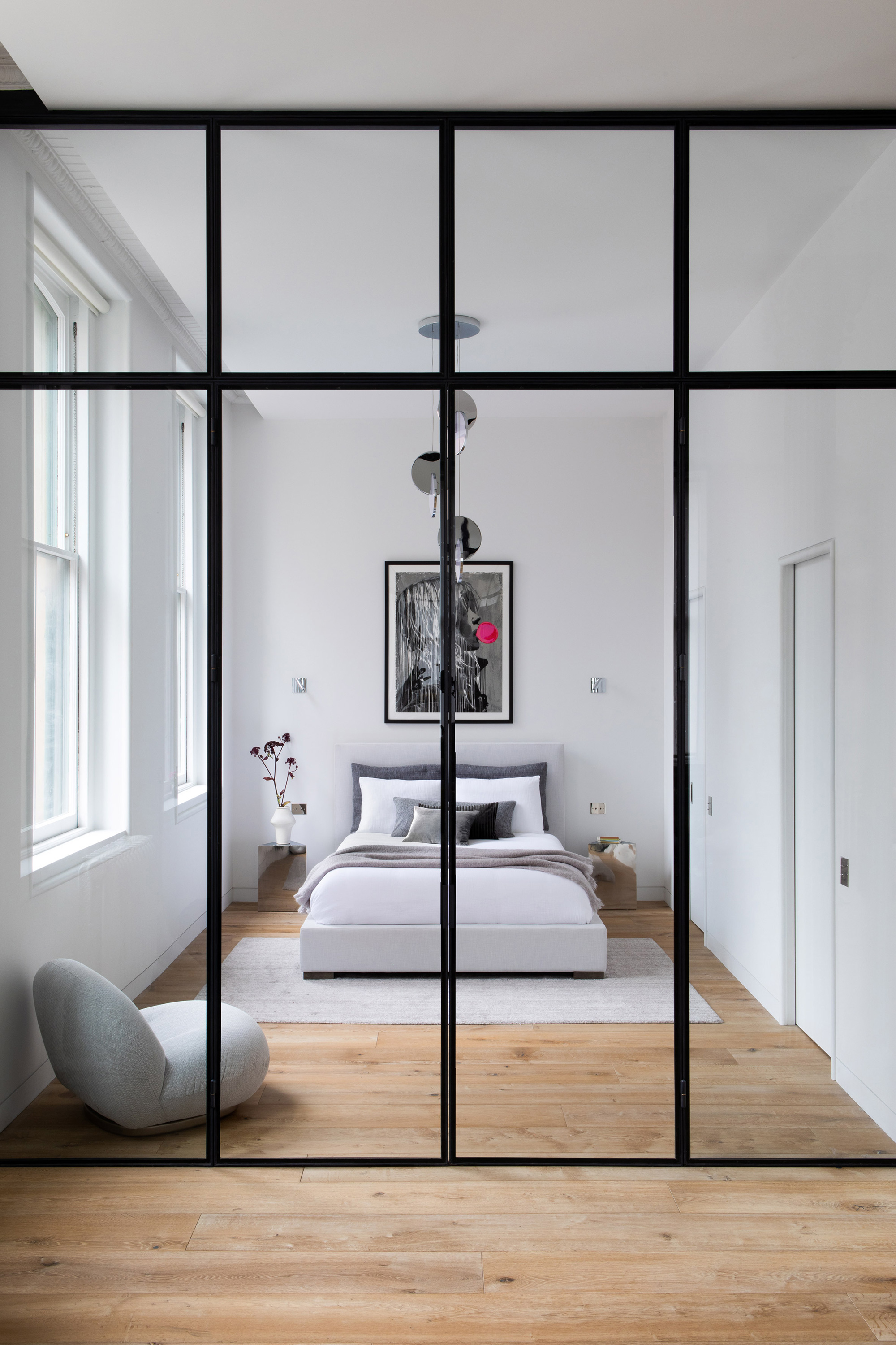 Tribeca loft by Andrea Leung architect, bedroom