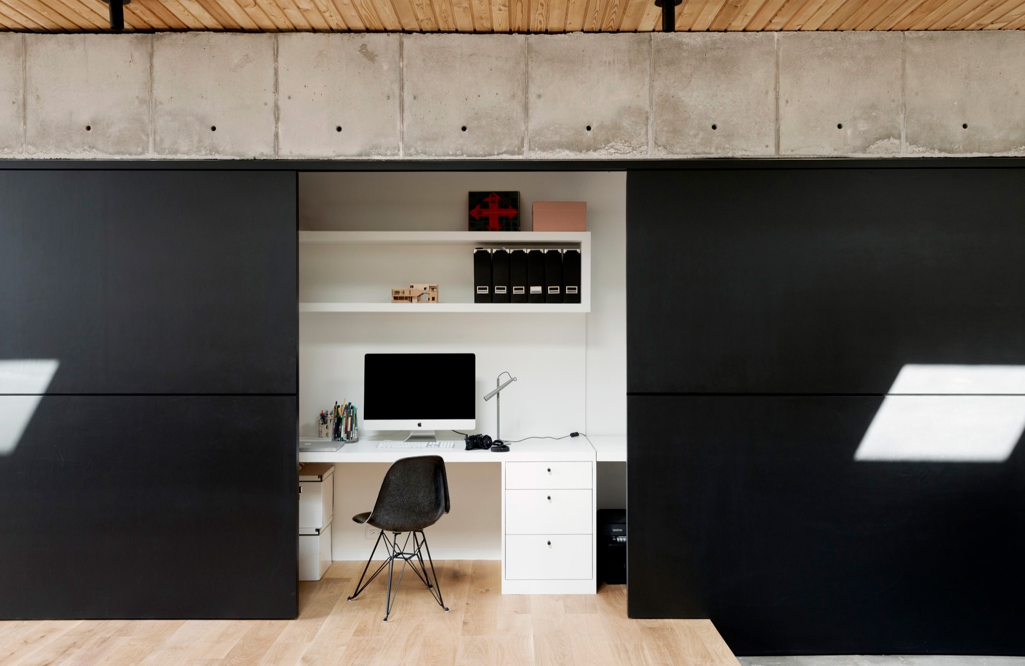 Concealed home office