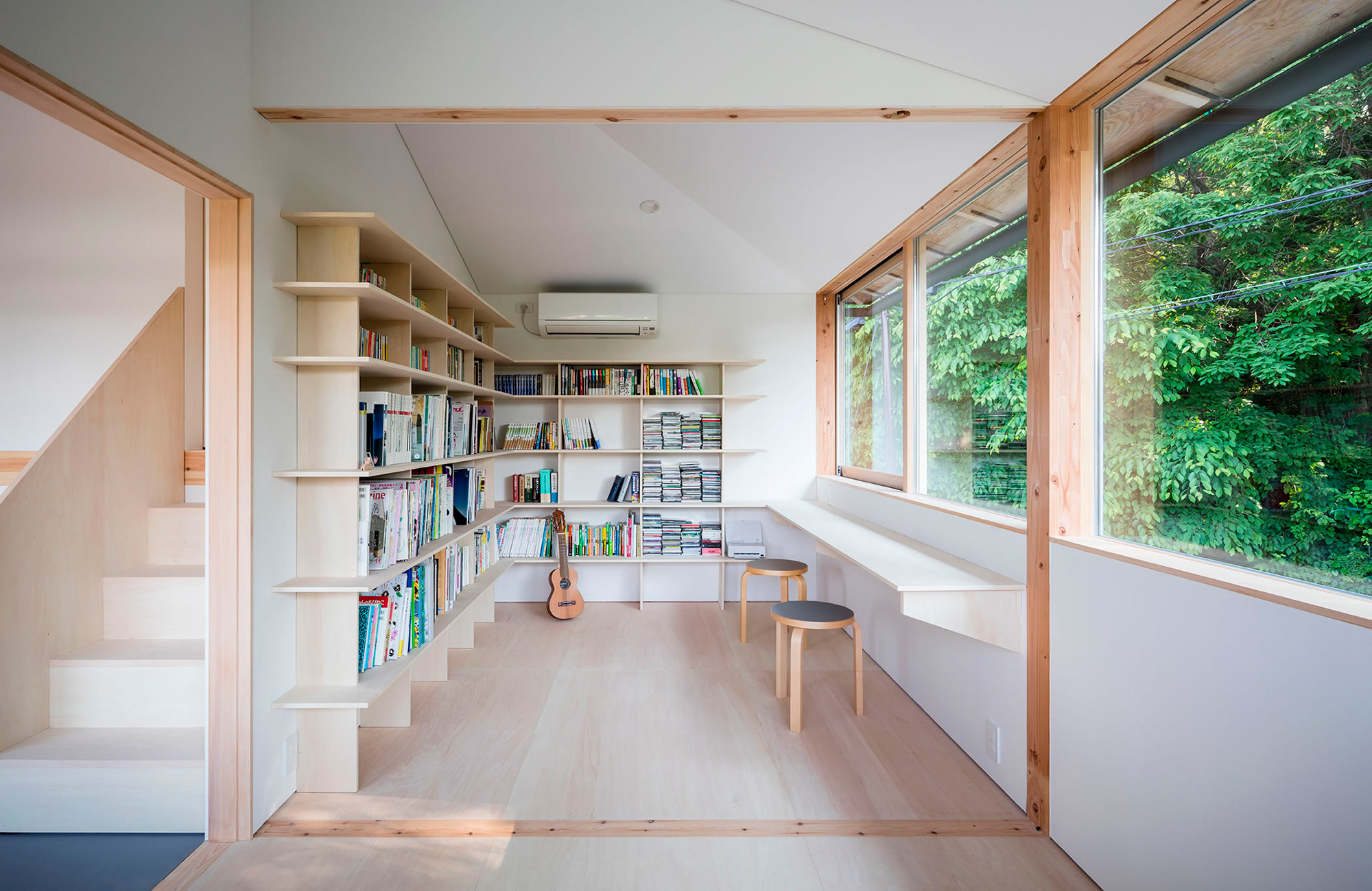 Modern Japanese home office ideas