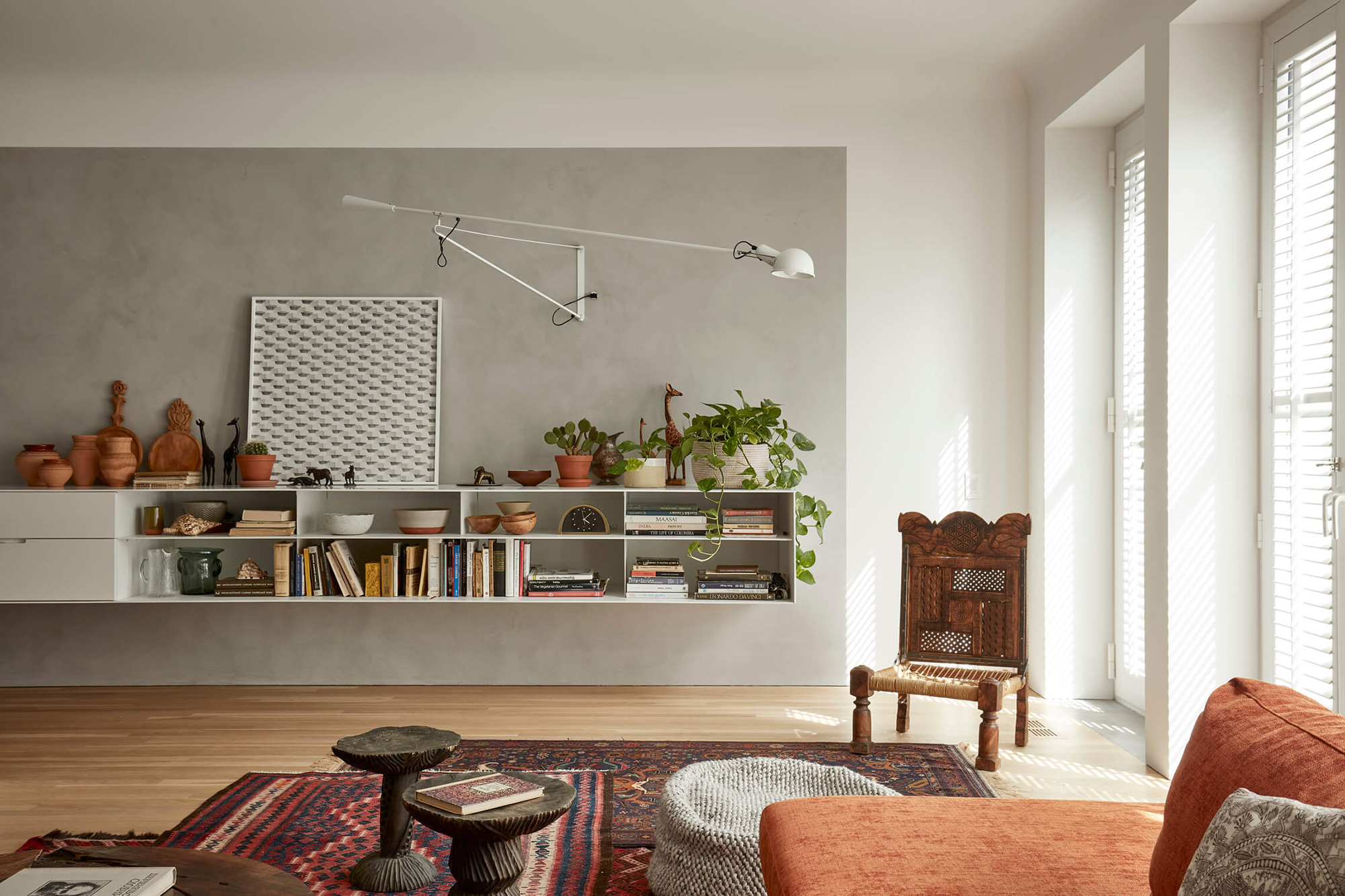 Les Tissages La Shed Architecture, livingroom