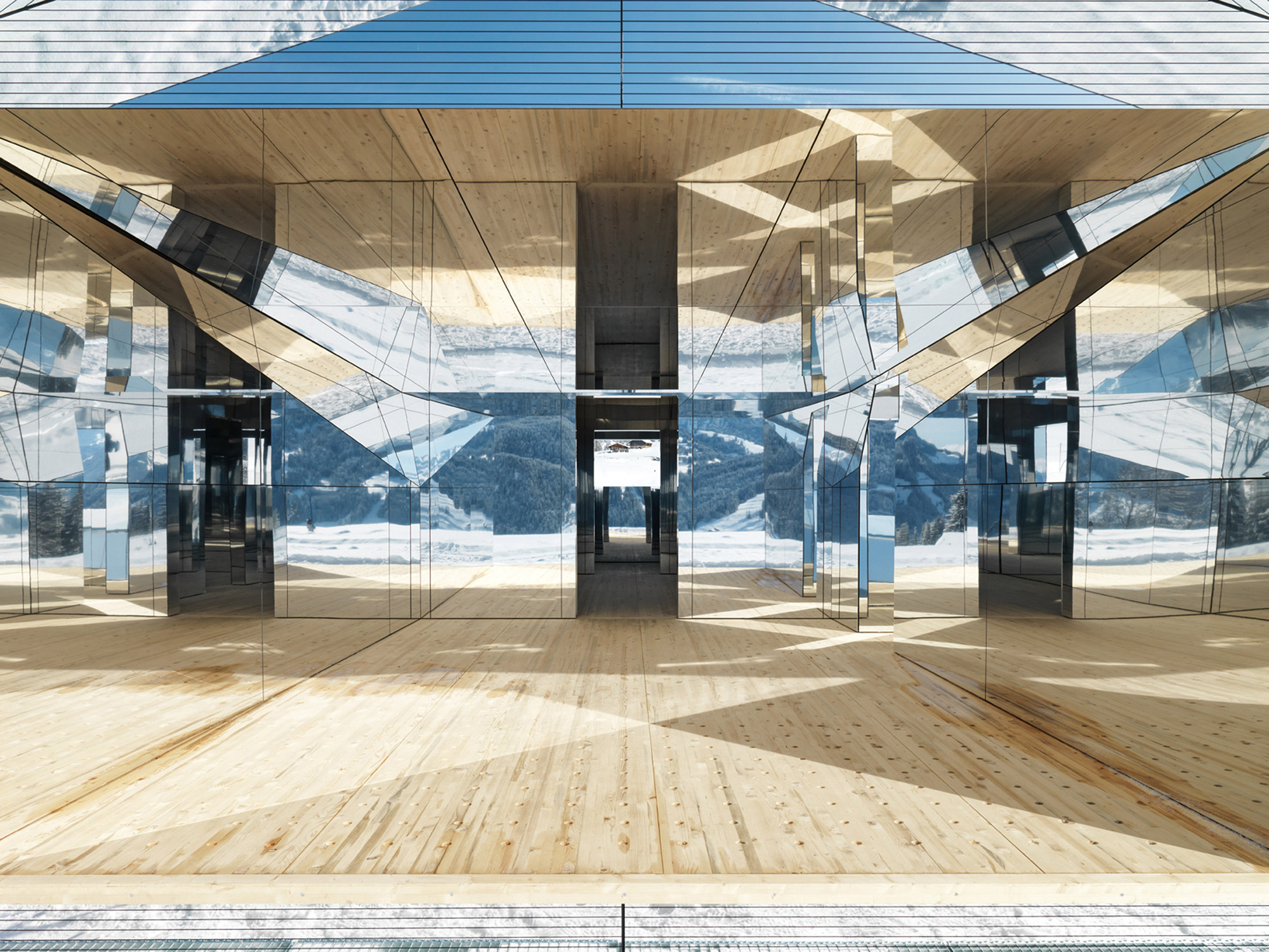 Mirage Gstaad by Doug Aitken, interiors