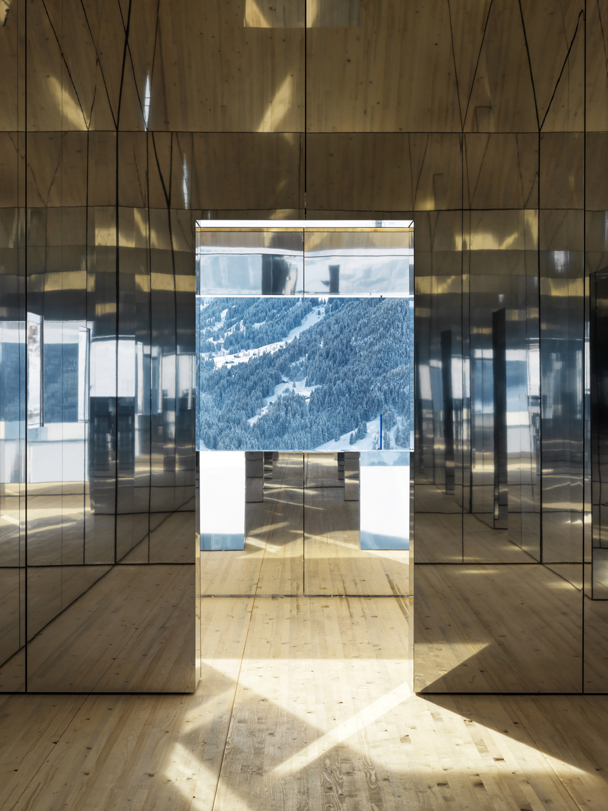 Mirage Gstaad by Doug Aitken, interiors