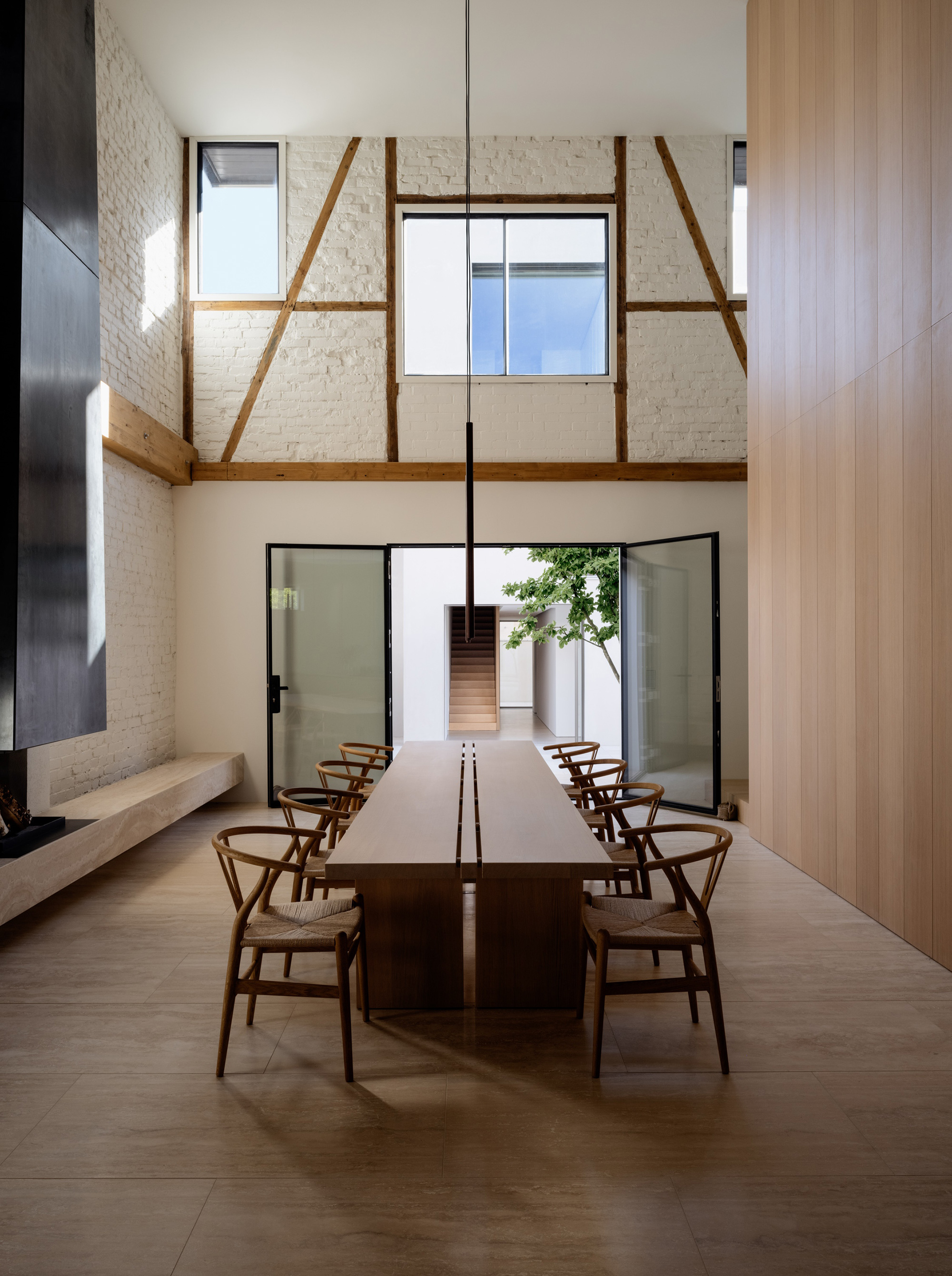 Giessen House by John Pawson, dining room