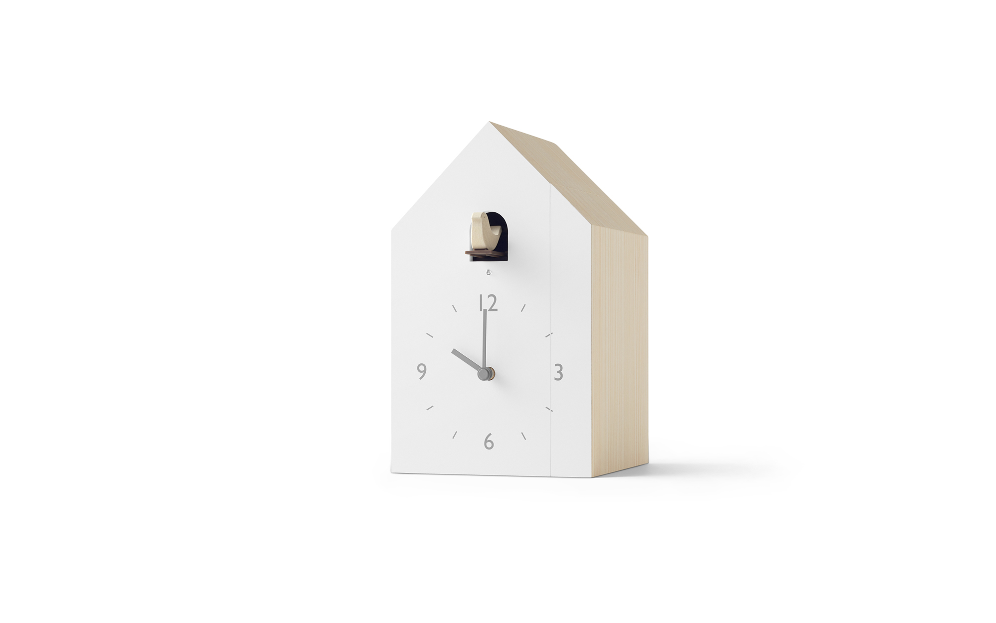Minimalist Wall Clock, Lemnos Bookend