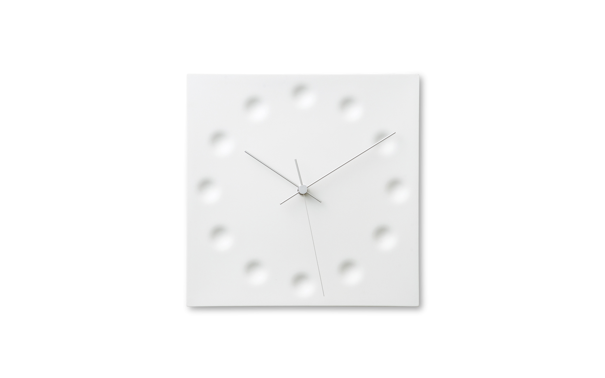 Minimalist Wall Clock, Lemnos Drops Draw the Existence