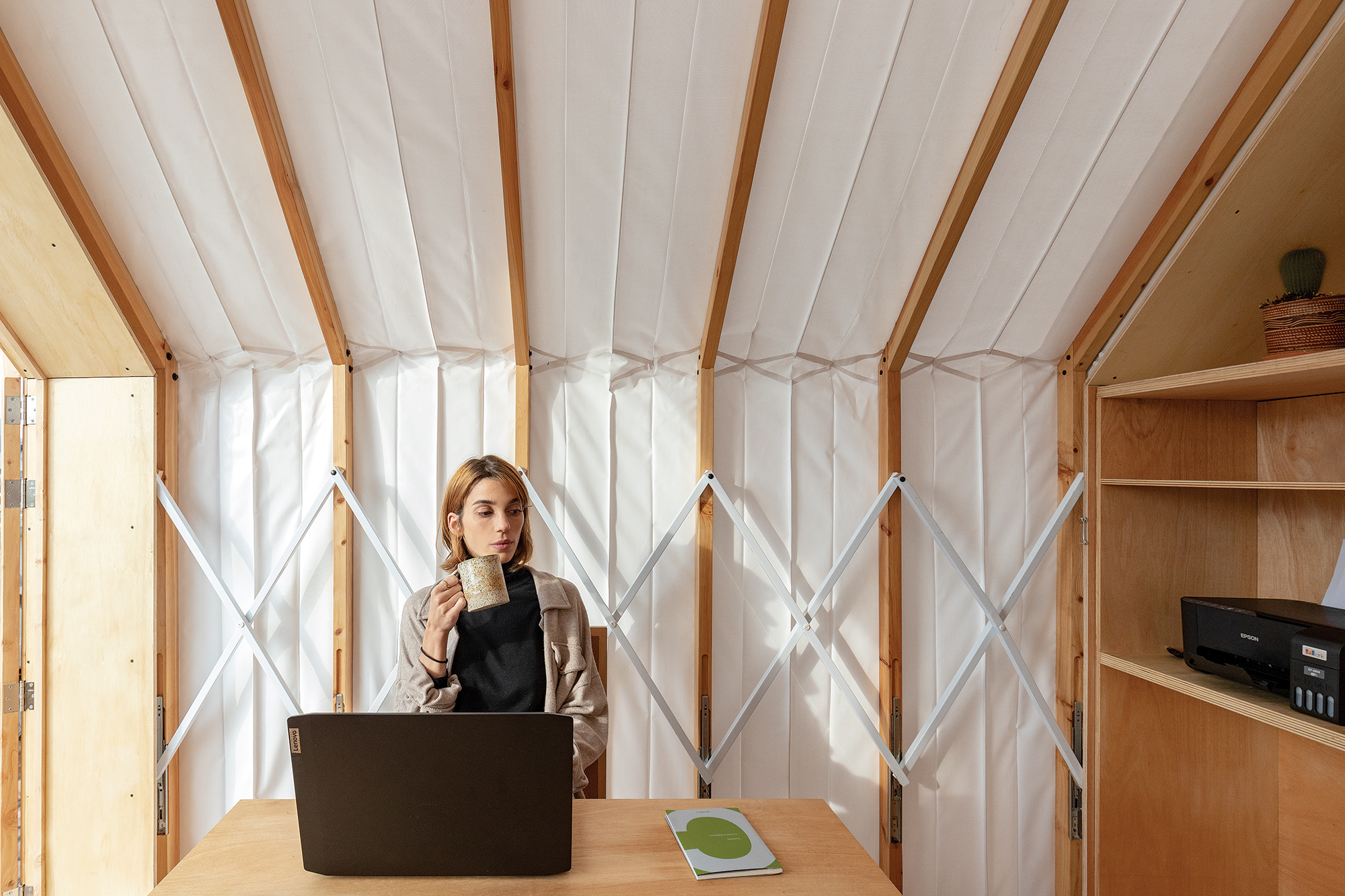 Unfolding Spaces: The Revolutionary IWI Folding Pod - Gessato