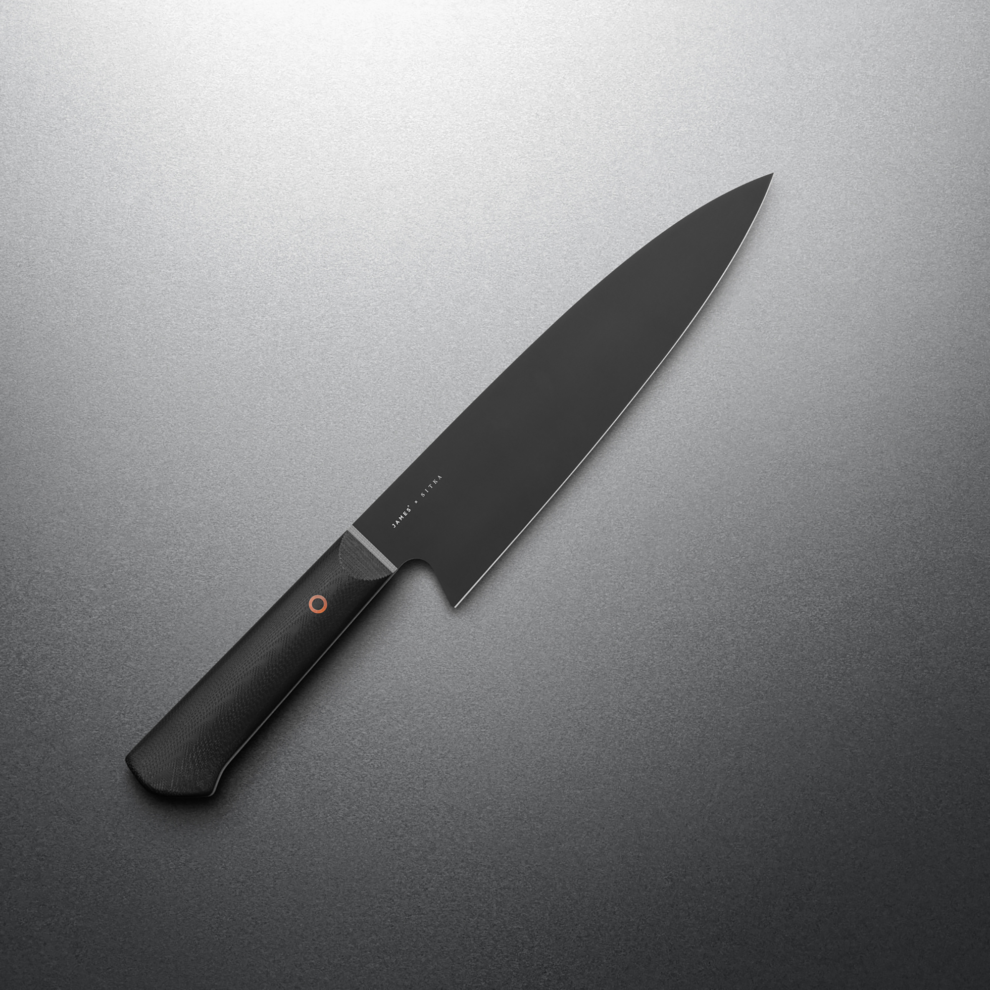 James X Sitka Studio The Anzick Chef Knife - Gessato