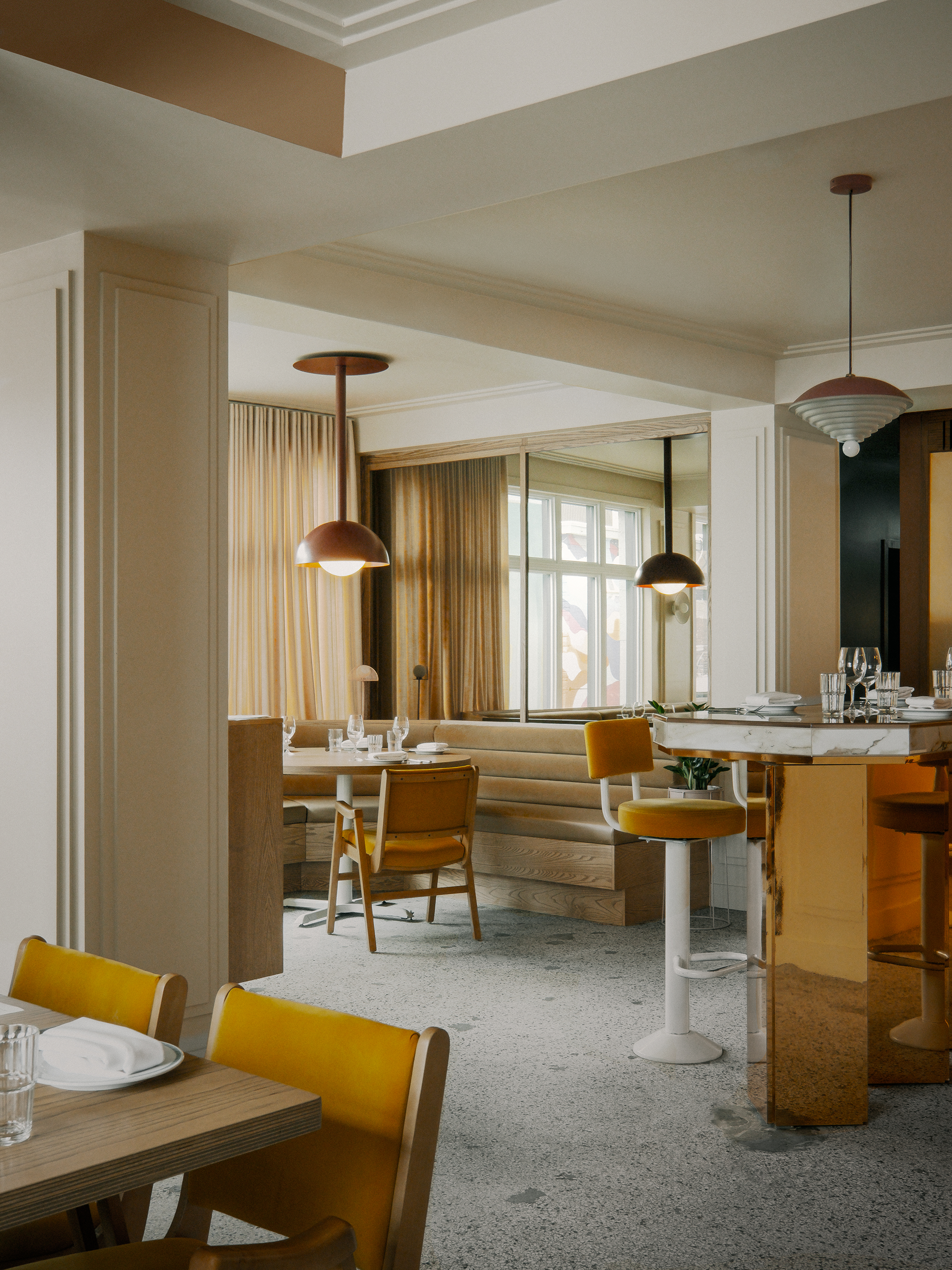 The Melba Restaurant - Gessato The Melba Restaurant - Gessato