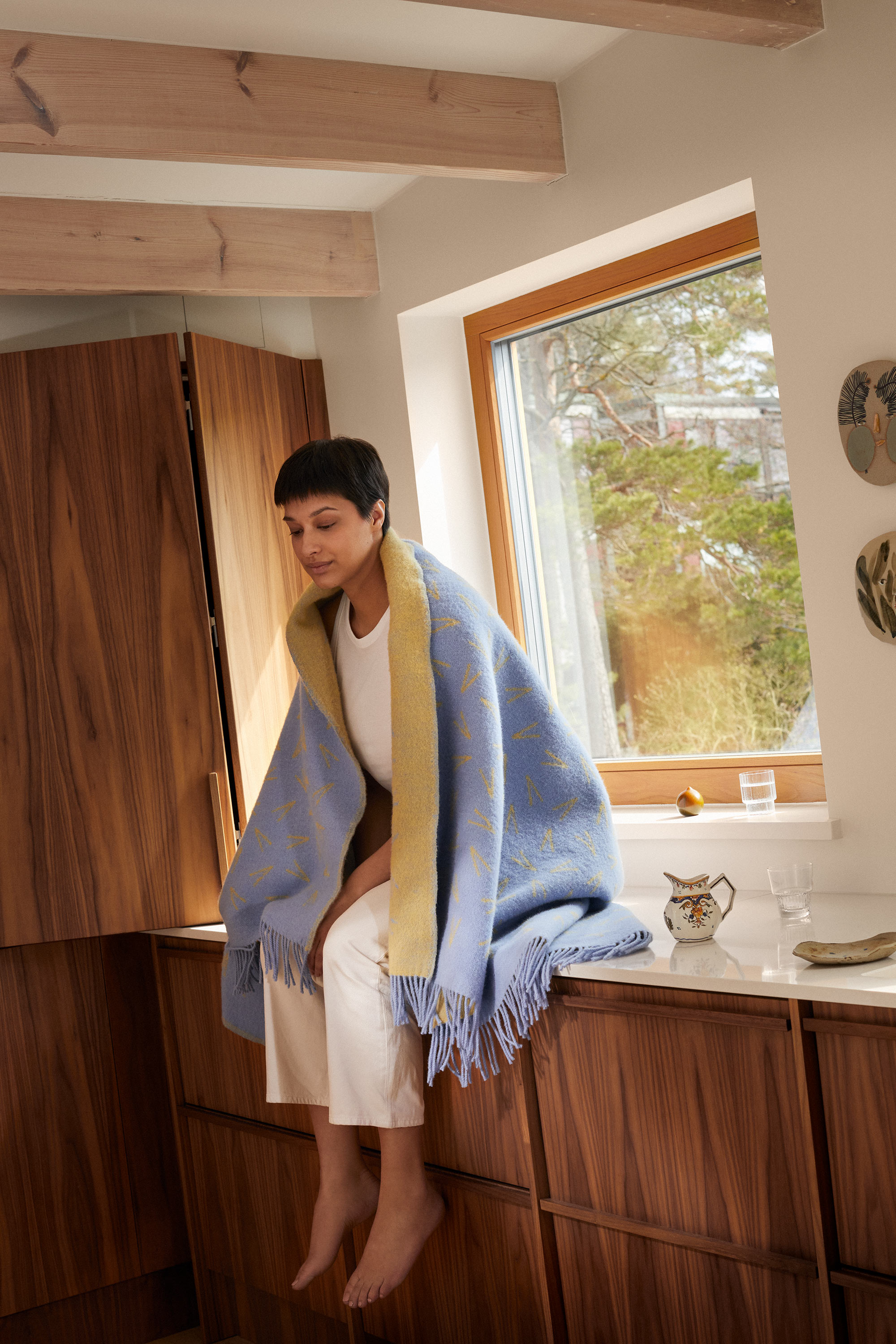 Pine Needles Blanket: An Ode to Nature and Sustainability - Gessato