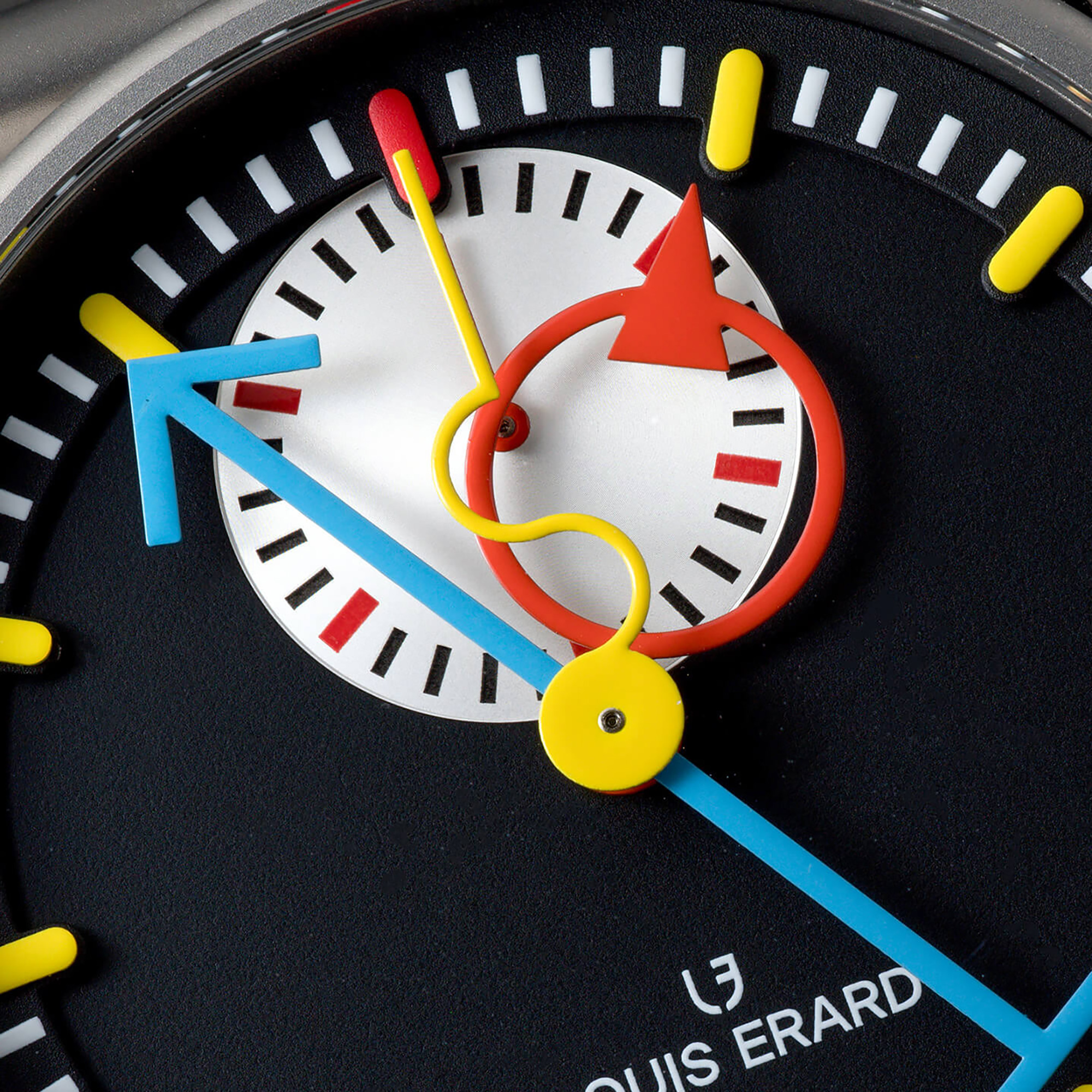 Le Chrono Monopoussoir Louis Erard X Alain Silberstein - Gessato