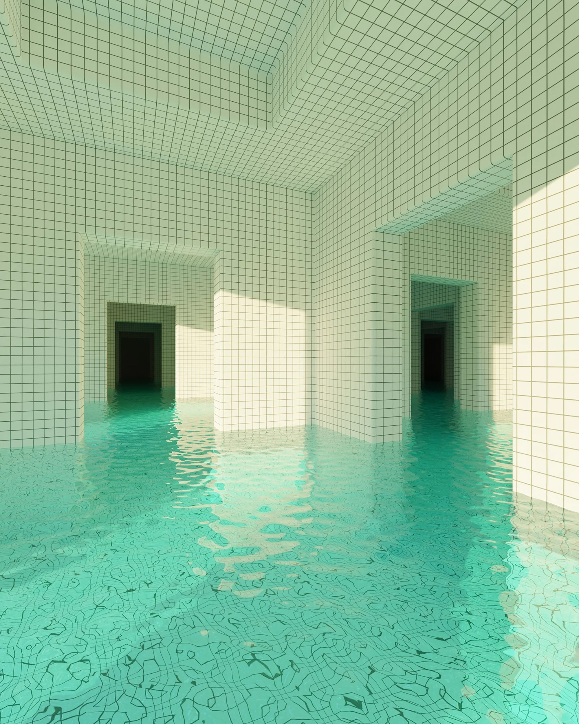 The Tranquil Dream Pools of Artist Jared Pike - Gessato