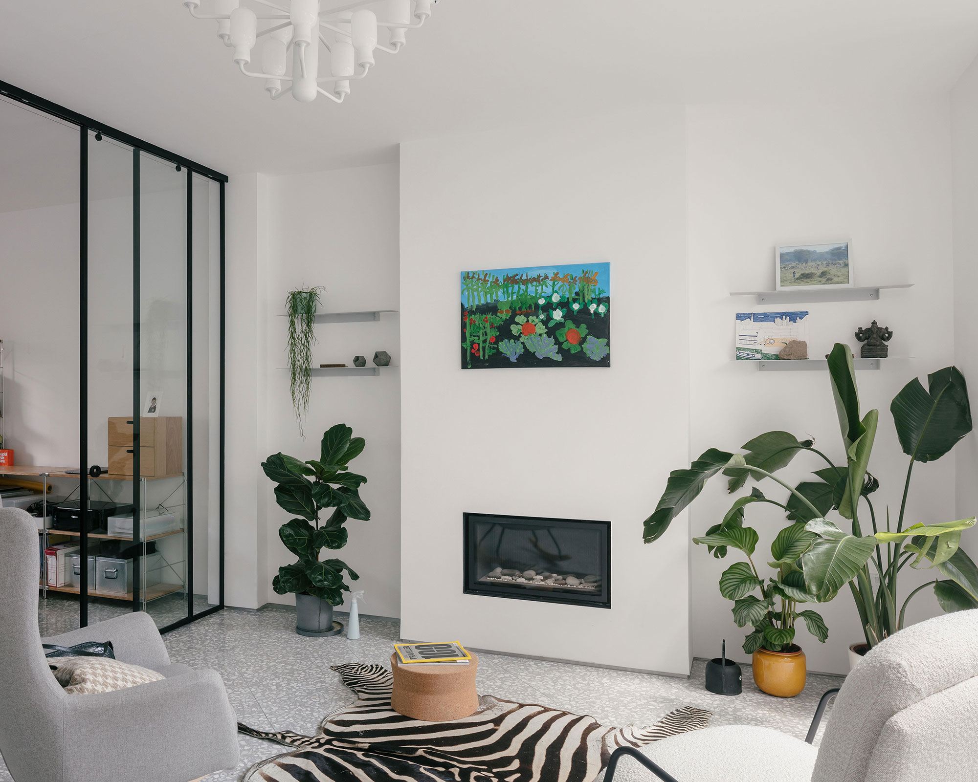 White Patio House - Gessato