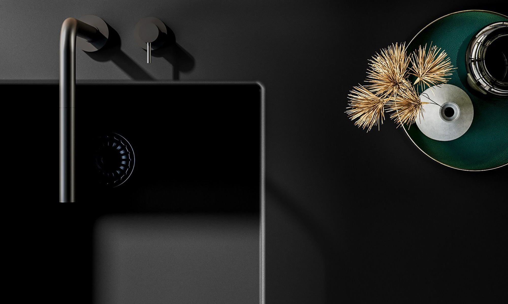 Black Sink Designs for Stylish Kitchen Makeovers - Gessato Black Sink Designs for Stylish Kitchen Makeovers - Gessato