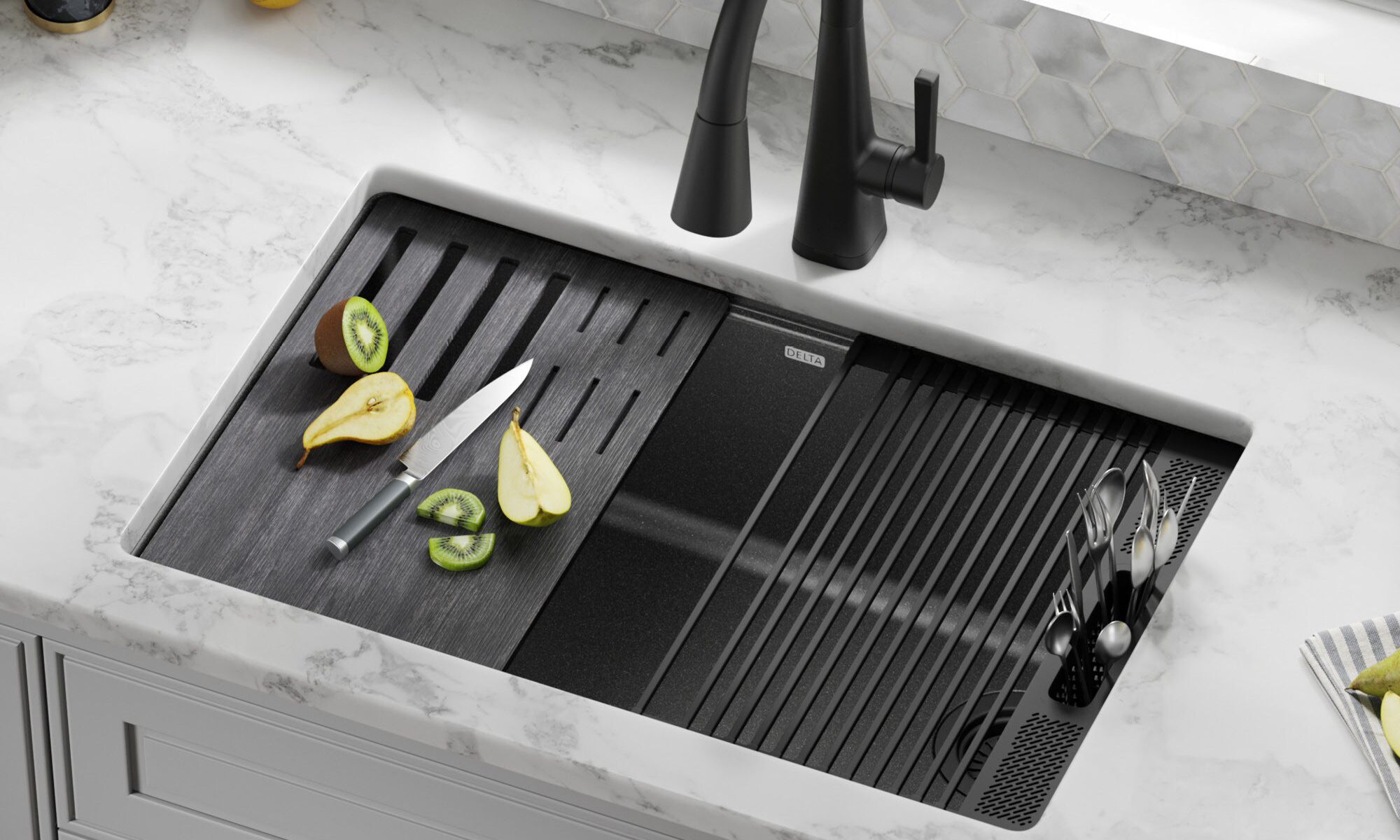 Black Sink Designs for Stylish Kitchen Makeovers - Gessato Black Sink Designs for Stylish Kitchen Makeovers - Gessato