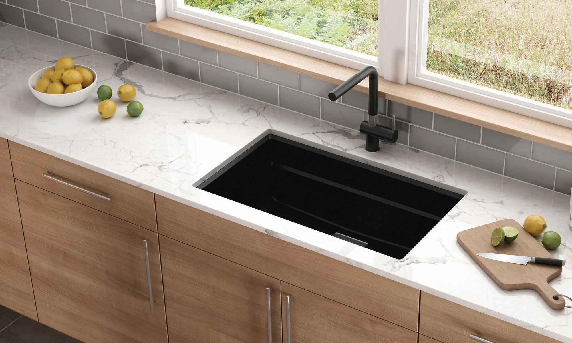 Black Sink Designs for Stylish Kitchen Makeovers - Gessato Black Sink Designs for Stylish Kitchen Makeovers - Gessato