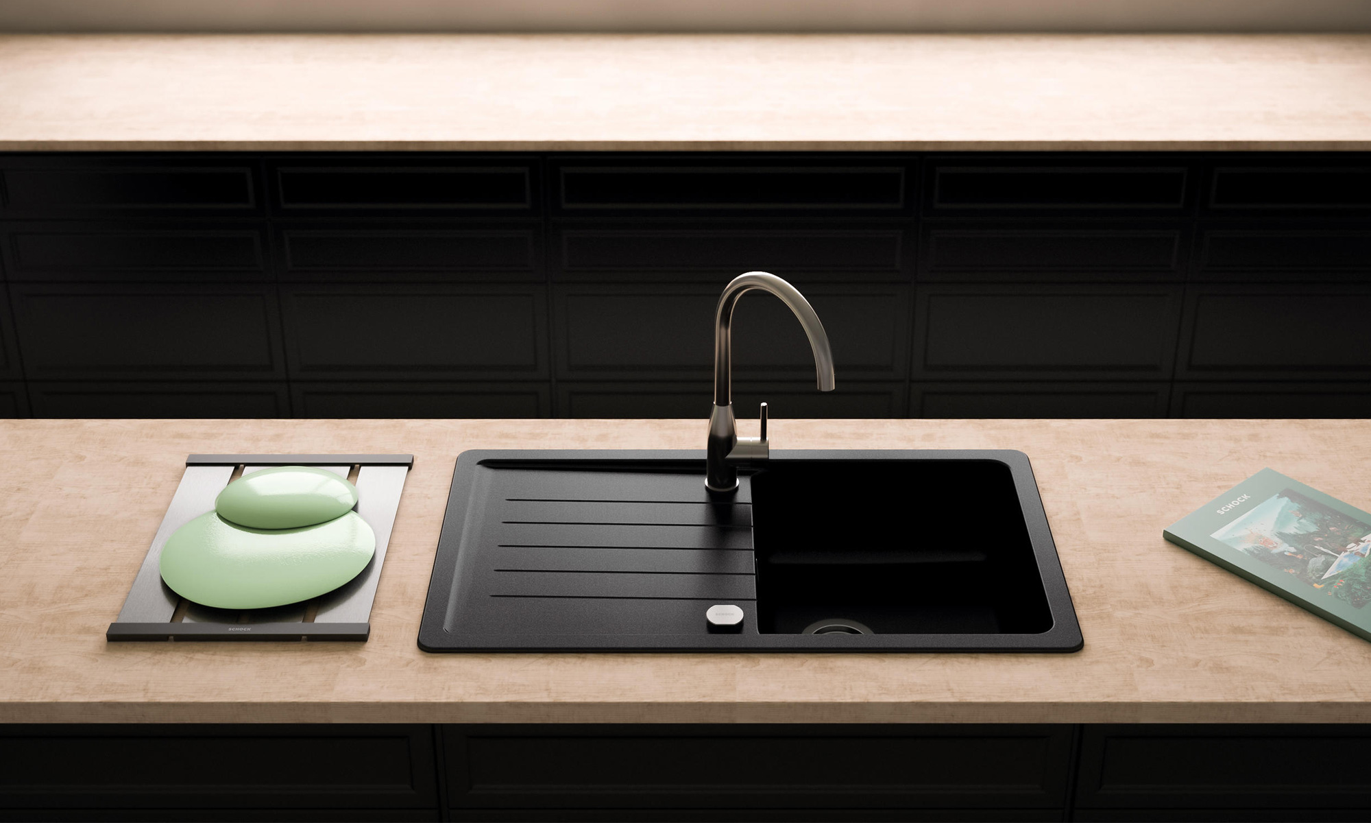 Black Sink Designs for Stylish Kitchen Makeovers - Gessato Black Sink Designs for Stylish Kitchen Makeovers - Gessato