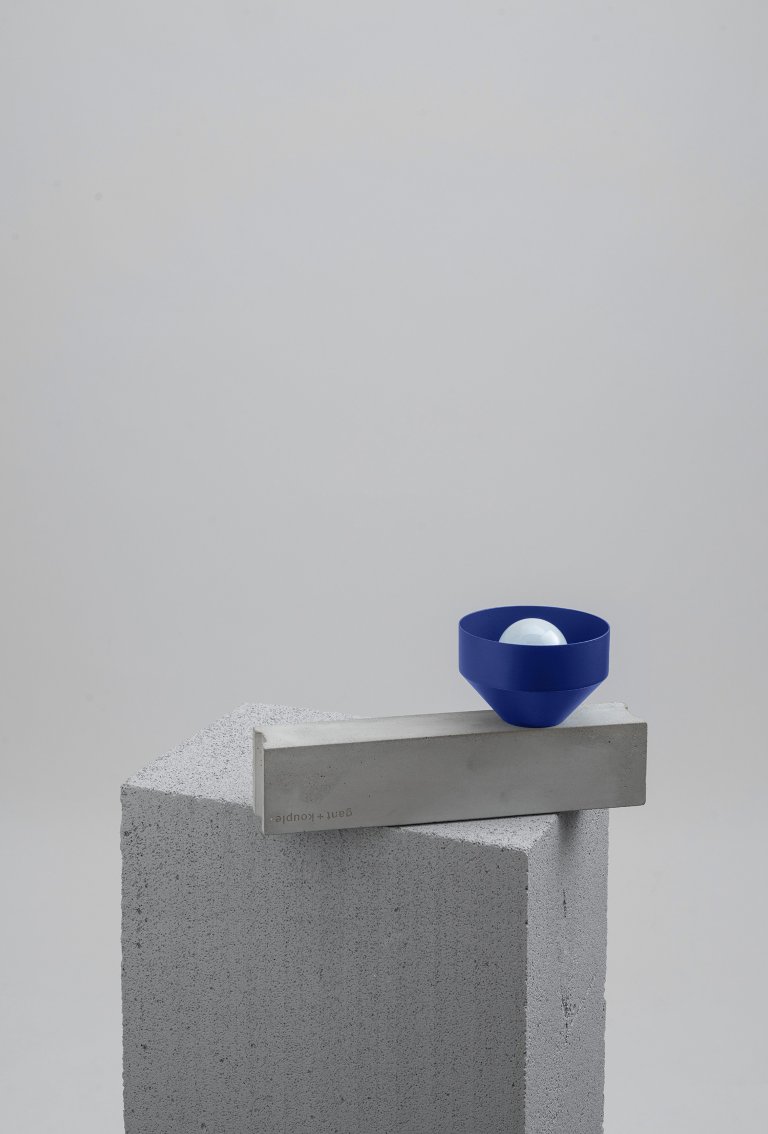 The gant + kouple Block Lamp Series - Gessato