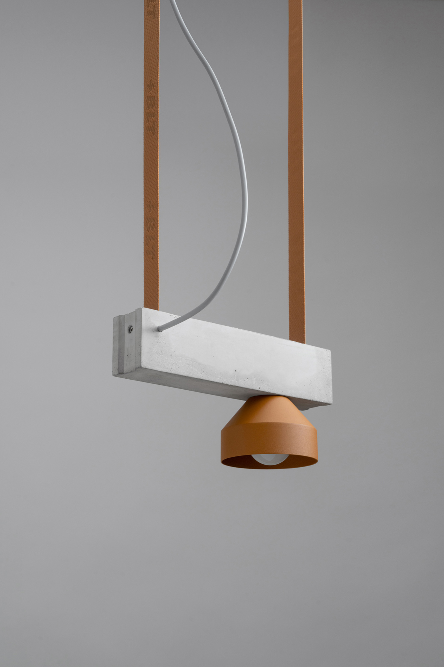 The gant + kouple Block Lamp Series - Gessato
