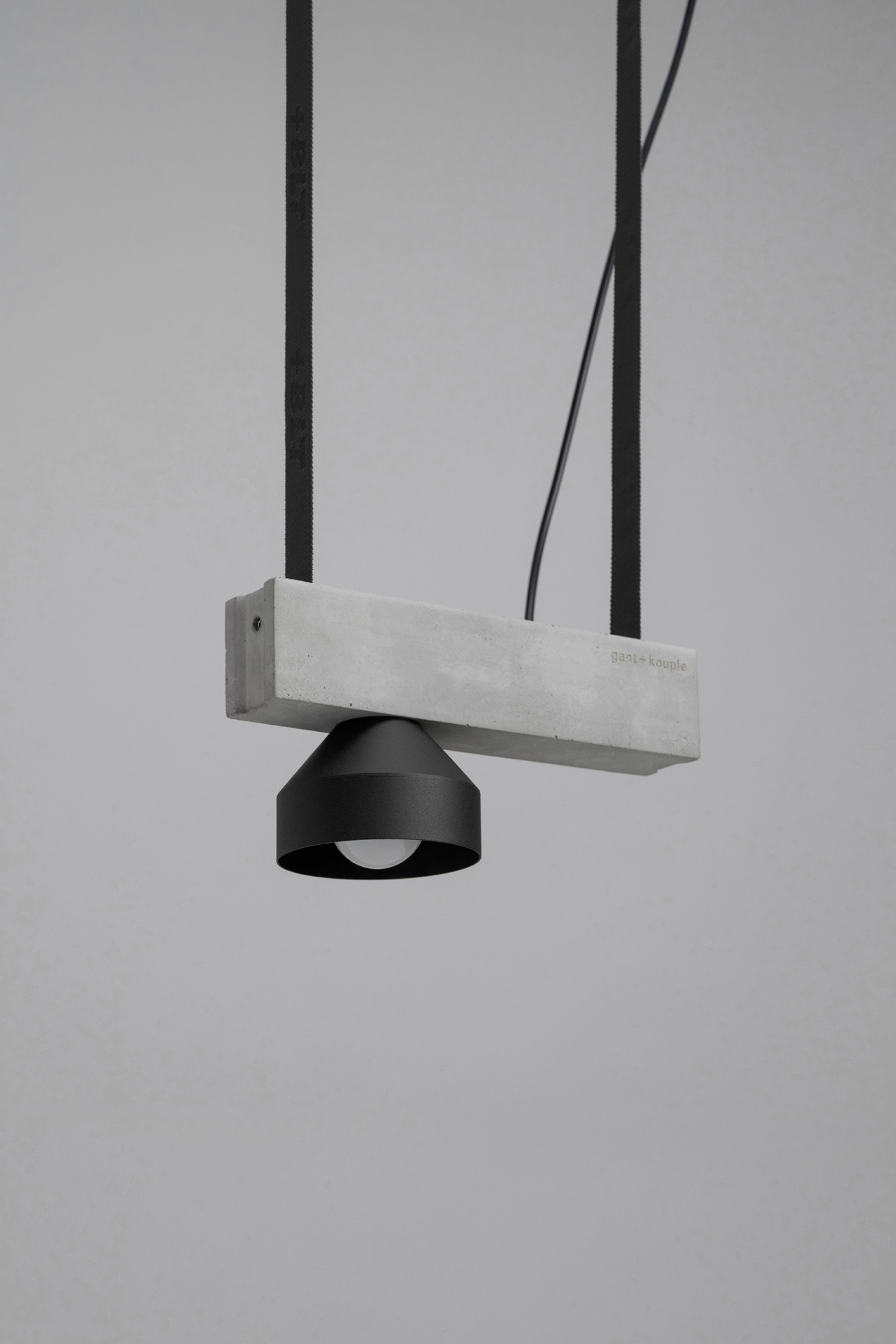 The gant + kouple Block Lamp Series - Gessato