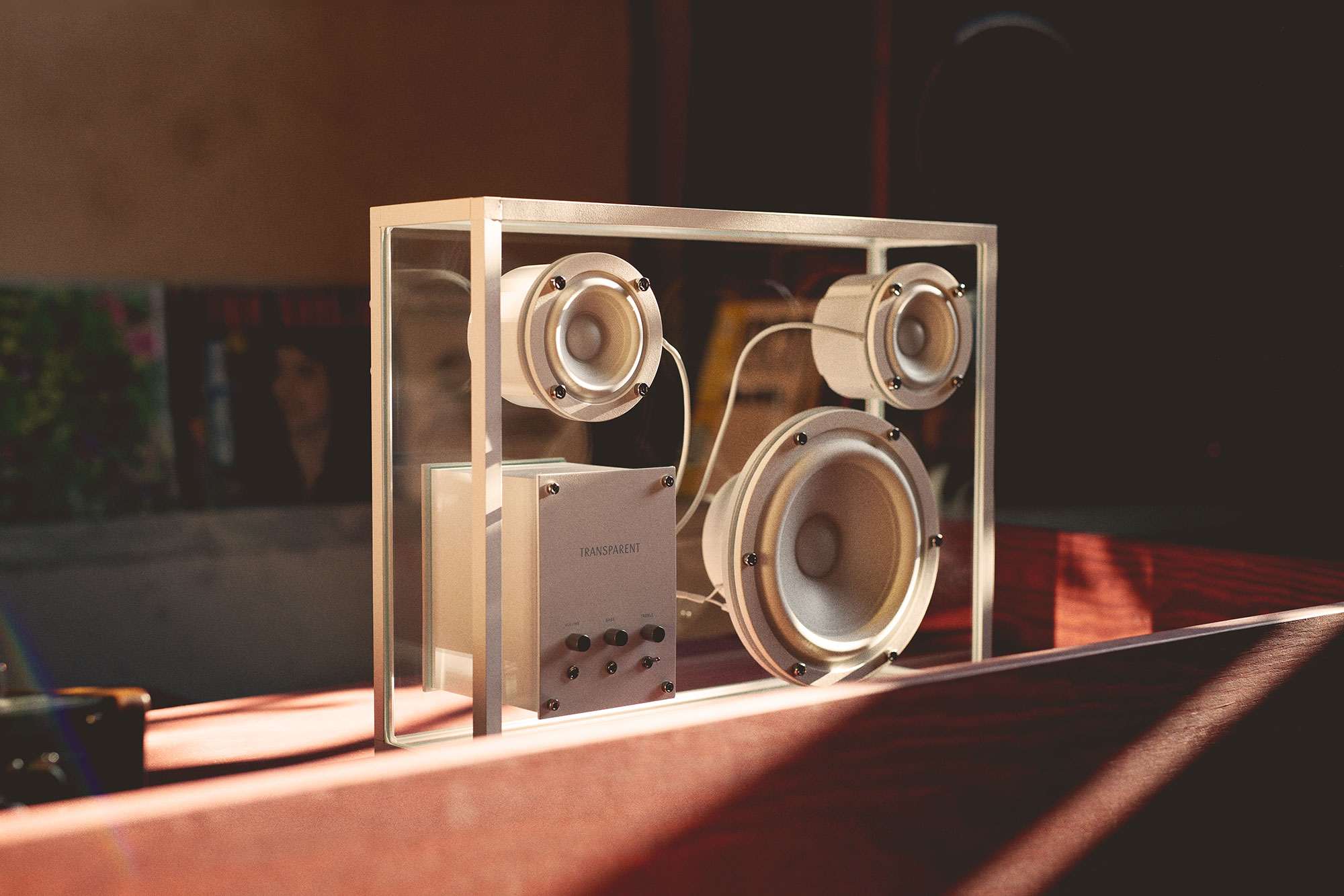 The Transparent Turntable - Gessato