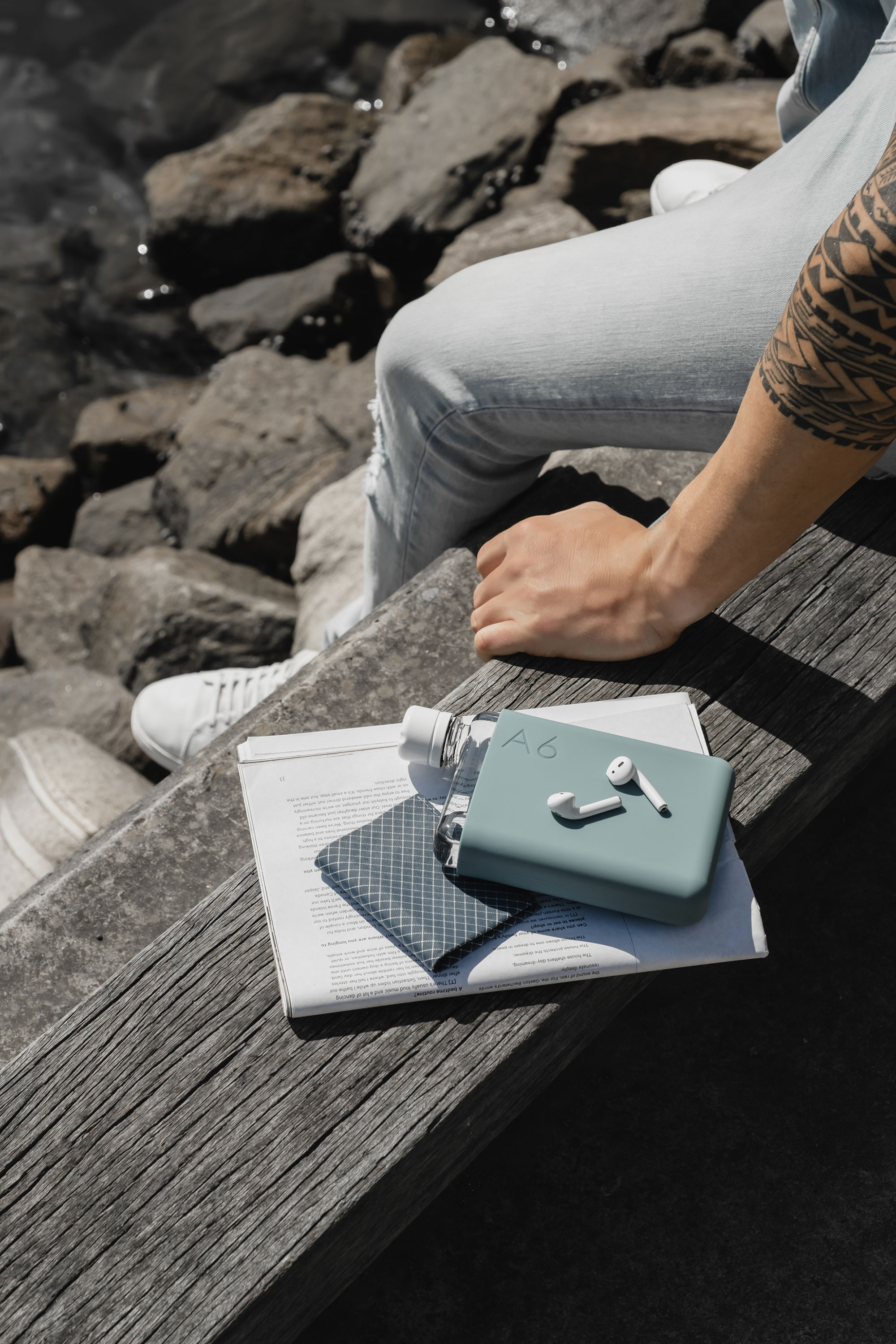 Memobottle, The Best Eco-Friendly Flat Water Bottle - Gessato