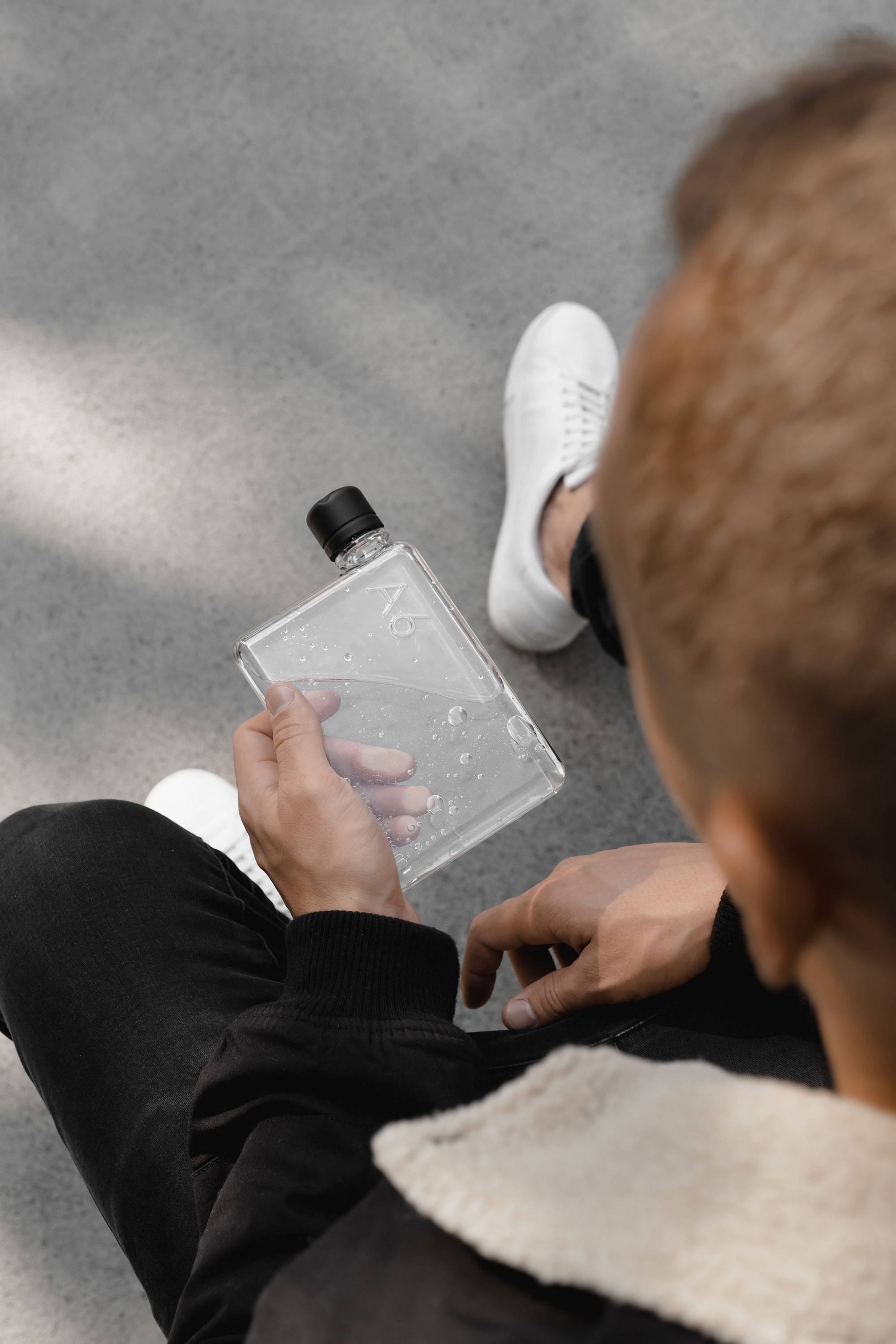 Memobottle, The Best Eco-Friendly Flat Water Bottle - Gessato