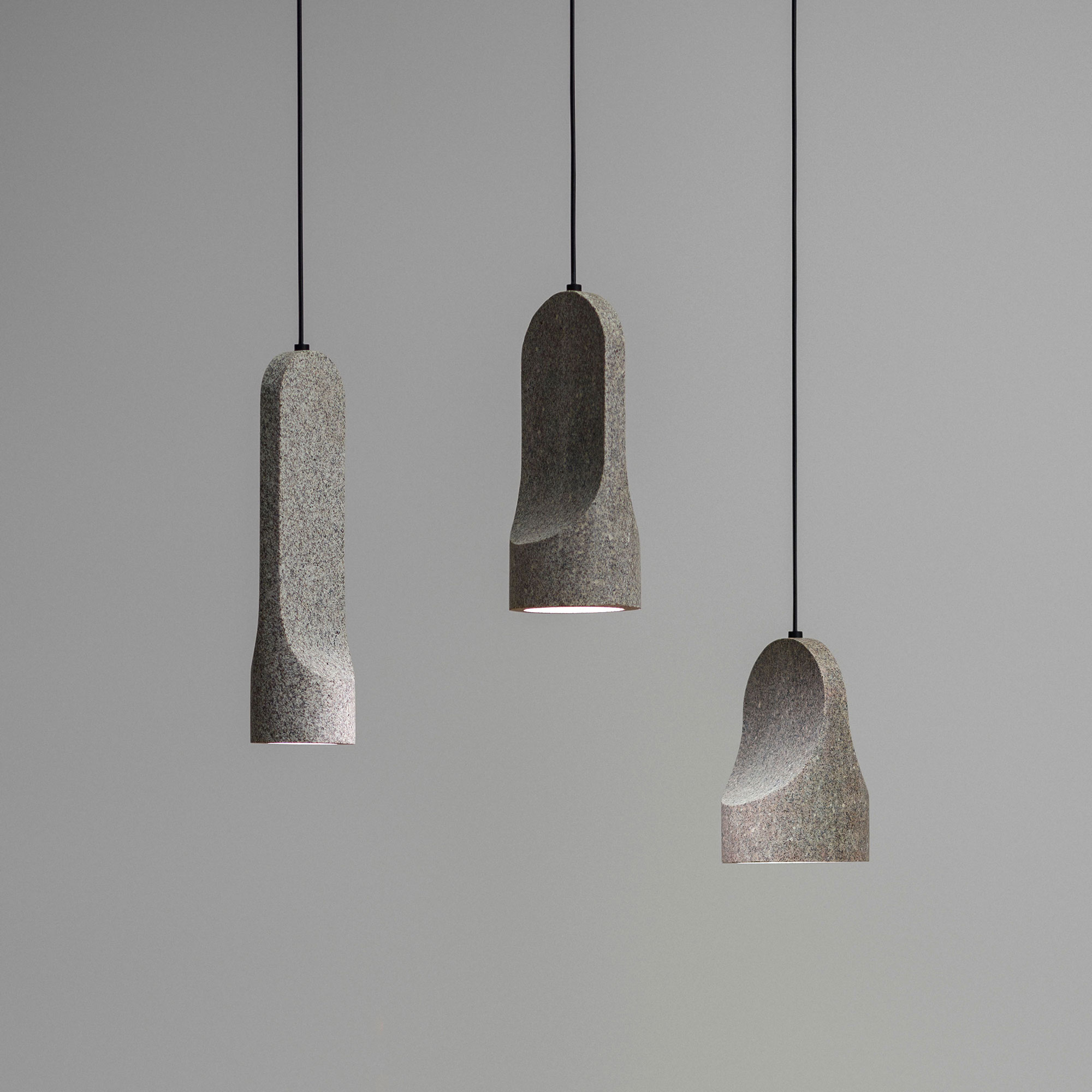 The Parga Granite Pendant Collection - Gessato