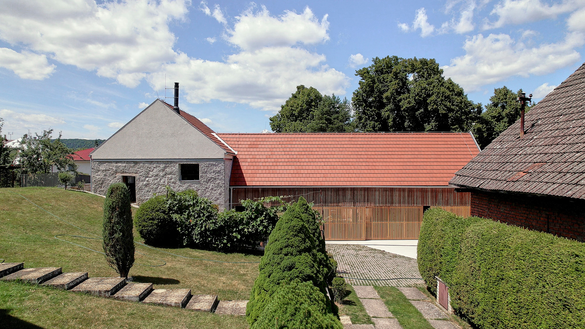 New House with Old Mill - Gessato