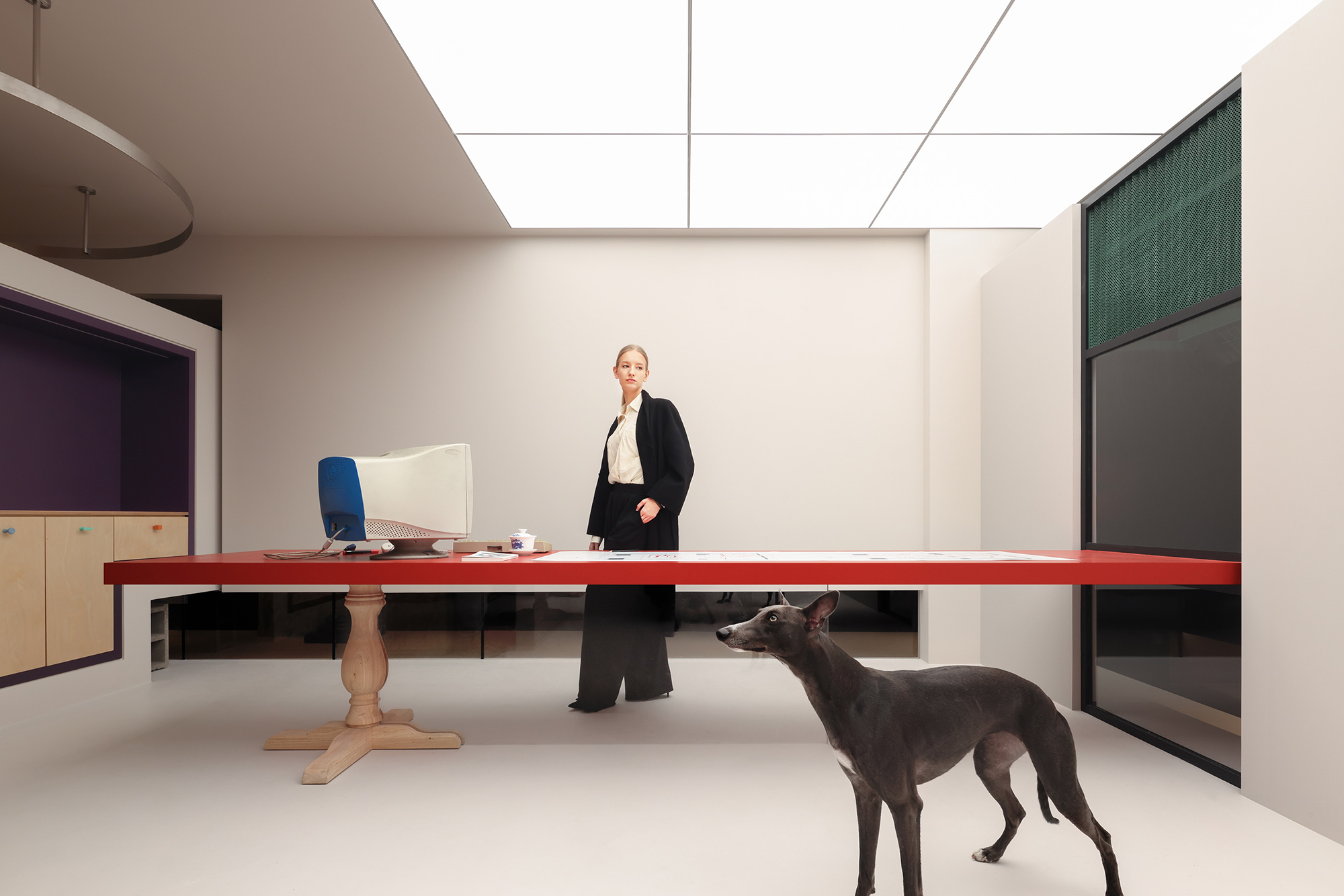 The Beton Cire Paint Showroom - Gessato