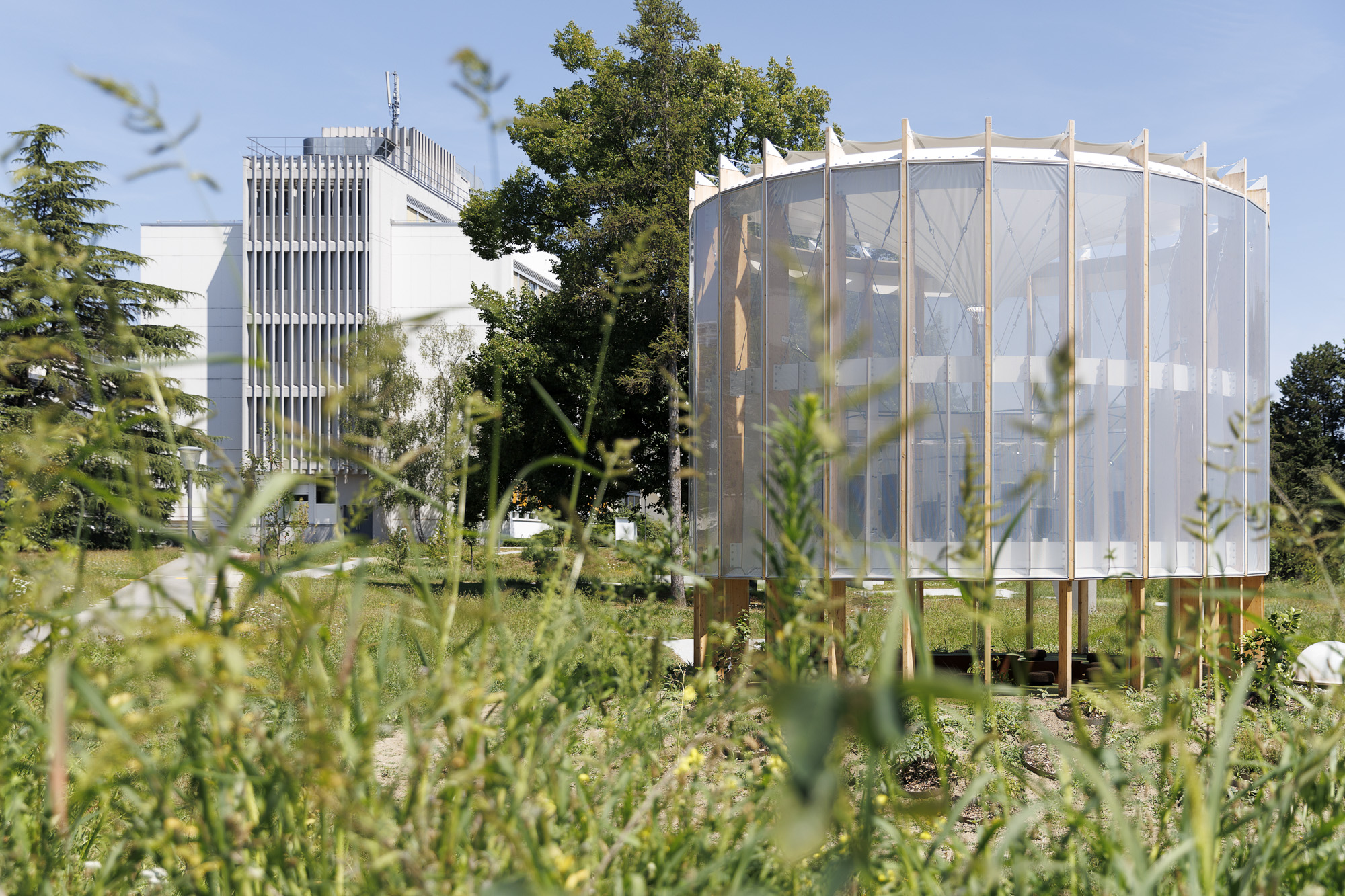 AirBubble, A Restorative Biotech Garden in Switzerland - Gessato