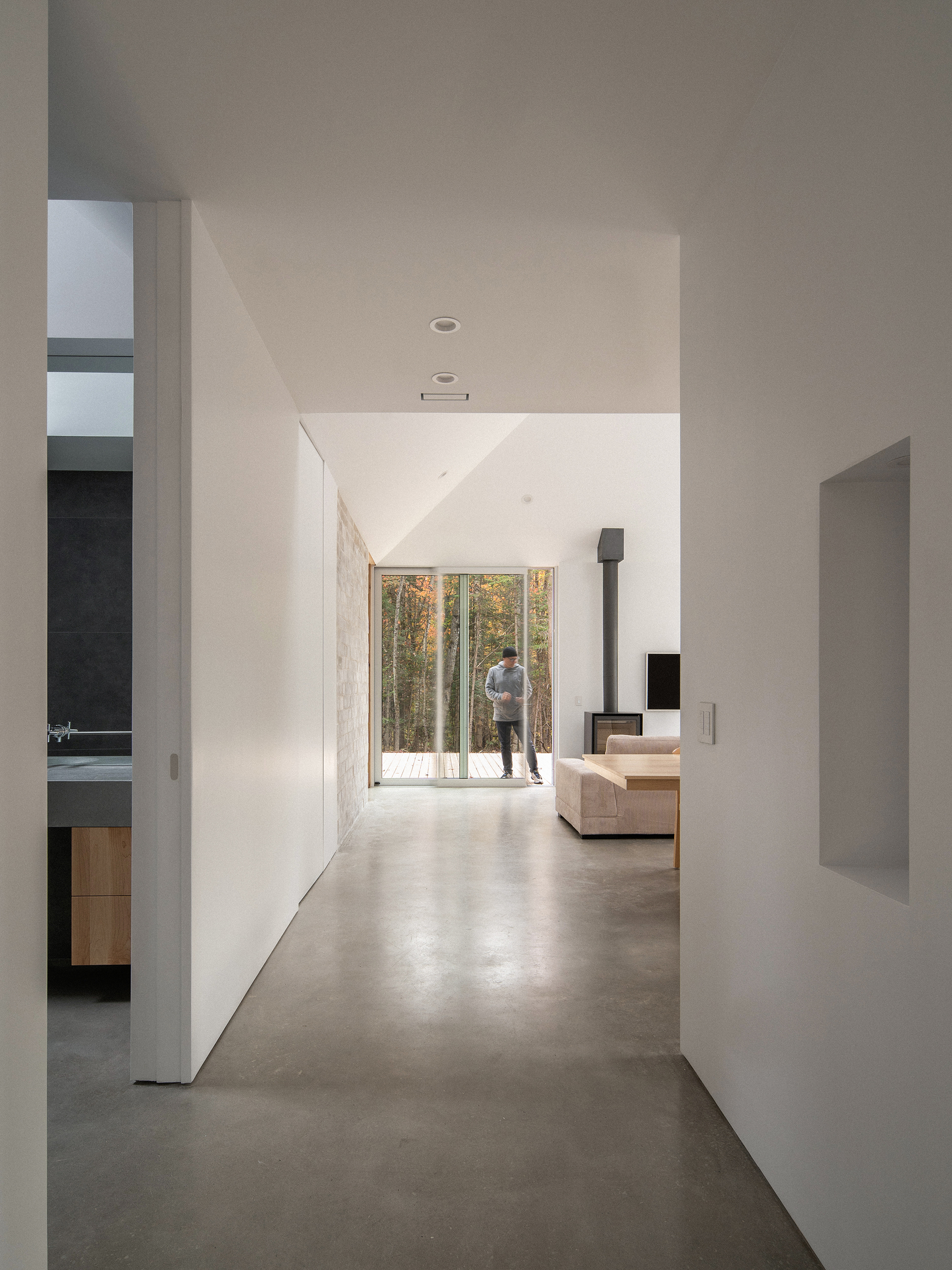 Selenite, A Forest Chalet Designed for Quiet Relaxation - Gessato Selenite, A Forest Chalet Designed for Quiet Relaxation - Gessato