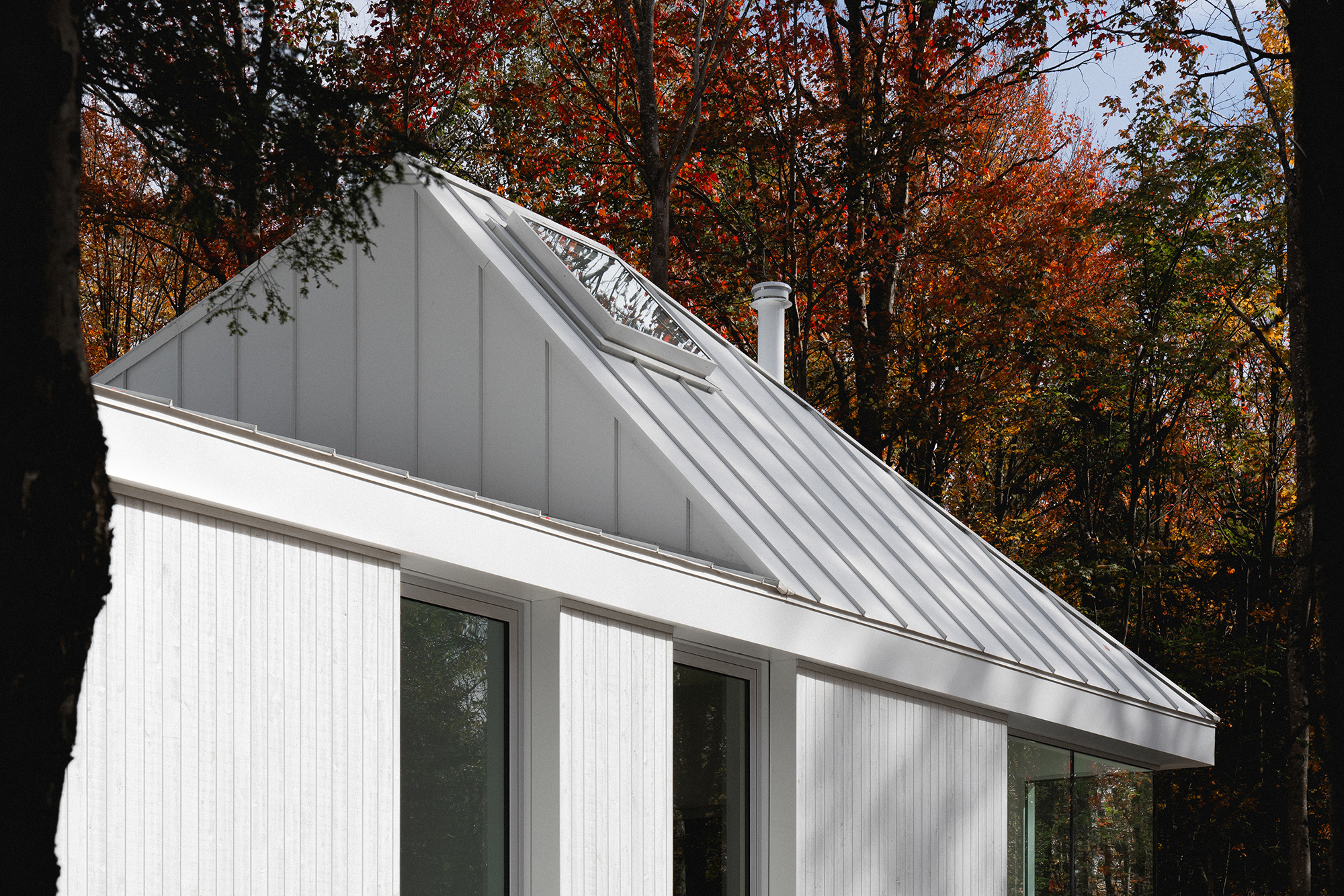 Selenite, A Forest Chalet Designed for Quiet Relaxation - Gessato Selenite, A Forest Chalet Designed for Quiet Relaxation - Gessato