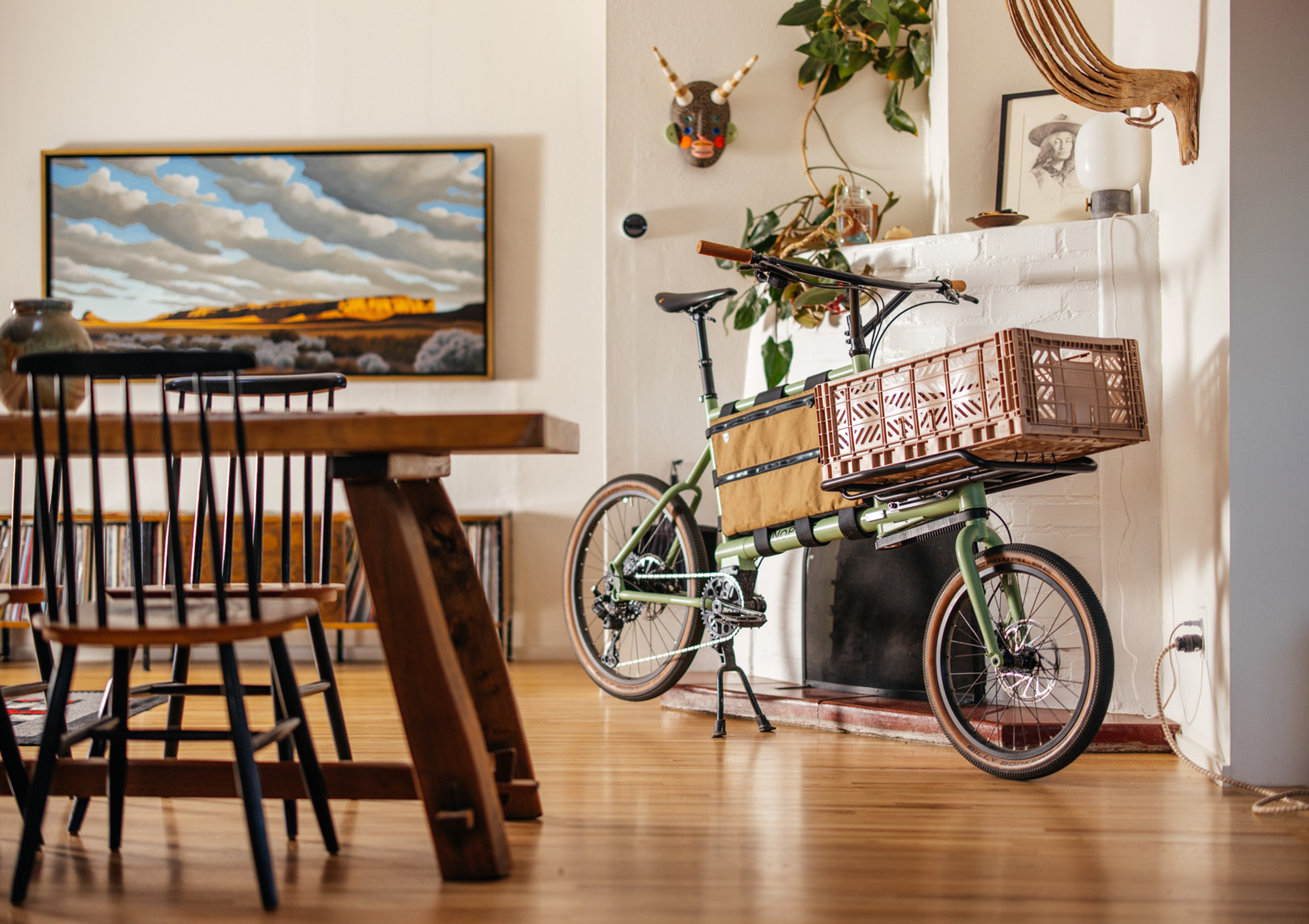 The MONoPOLE No O1 Modular Cargo Bike - Gessato