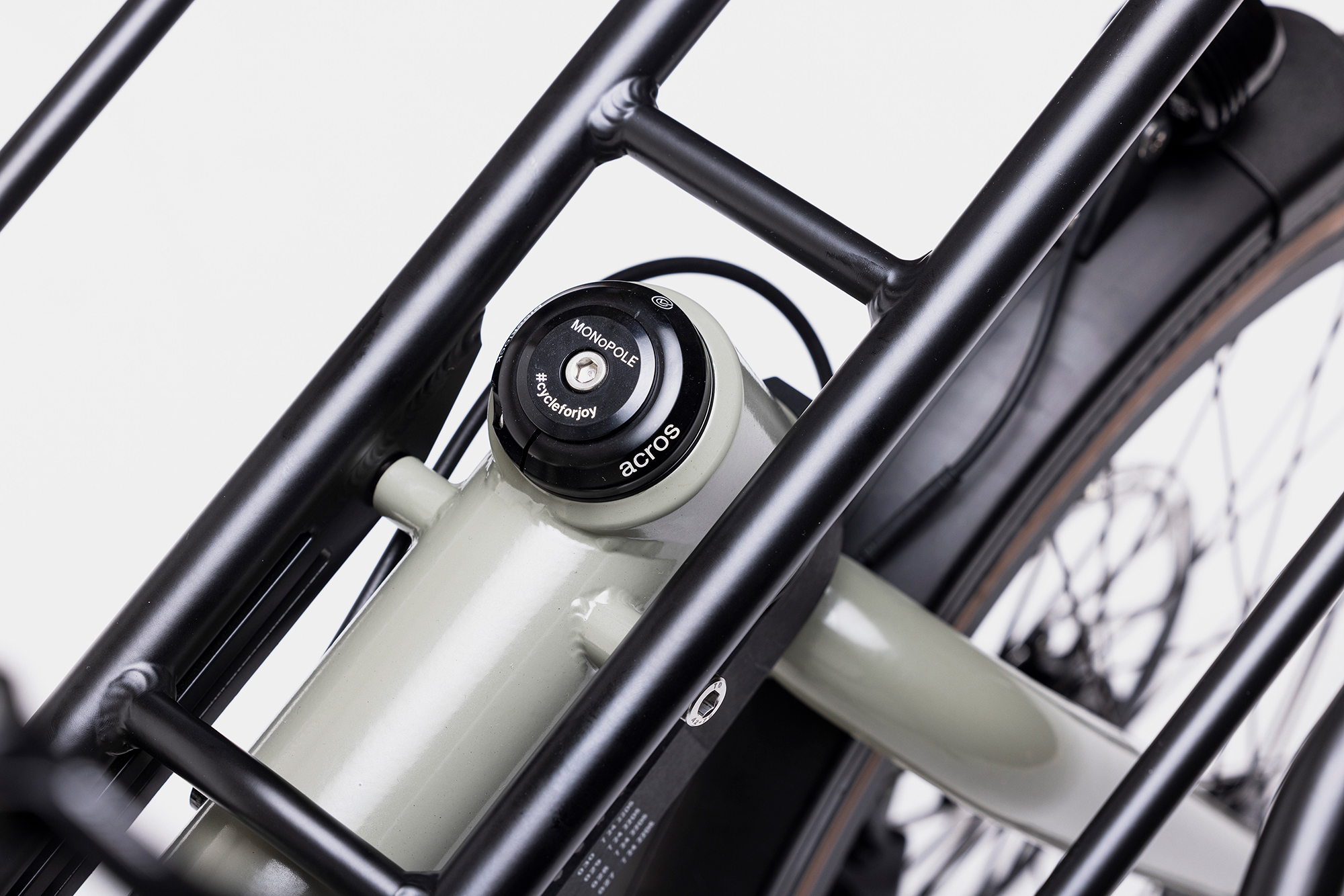 The MONoPOLE No O1 Modular Cargo Bike - Gessato